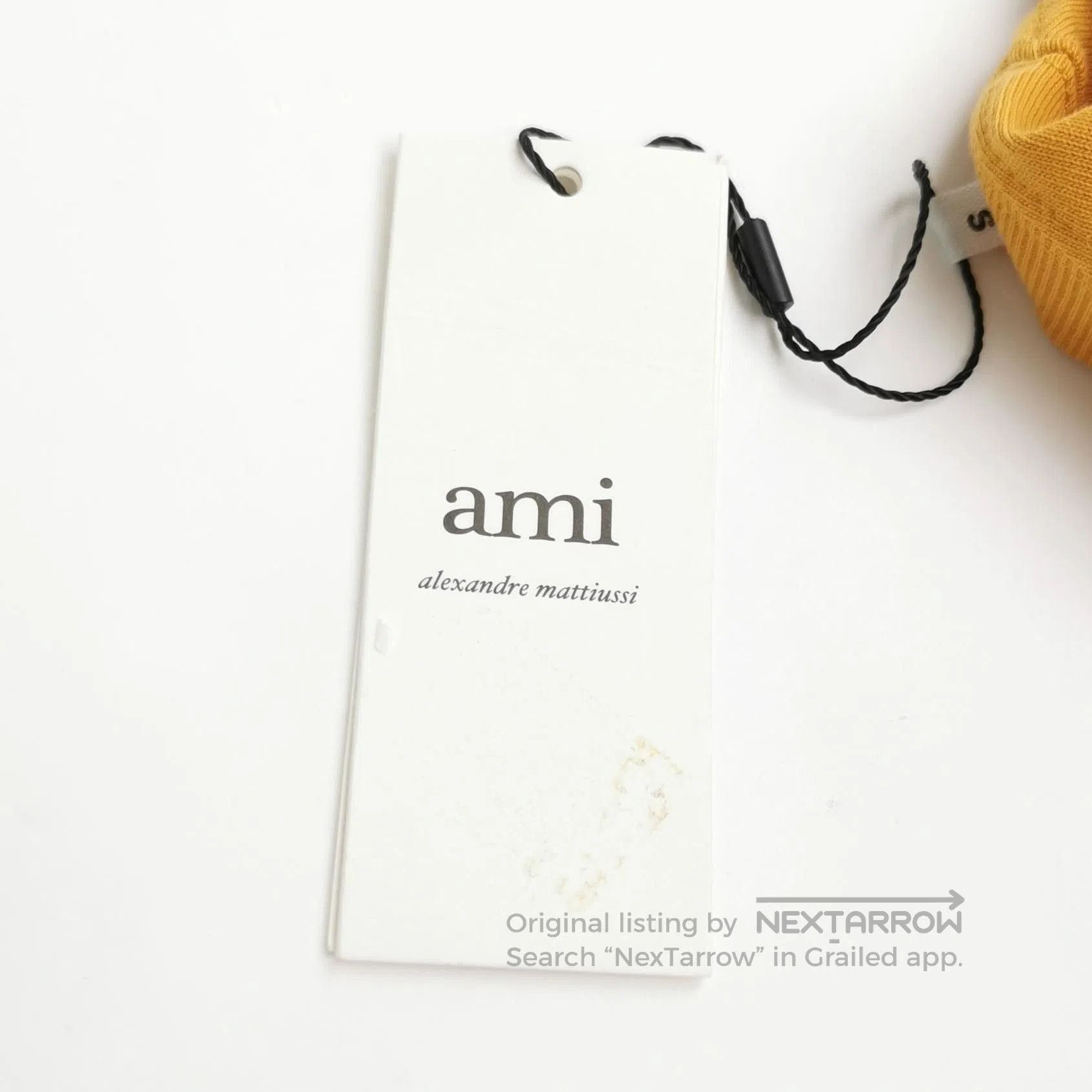 Louis Vuitton AM Alexandre Mattiussi Yellow Cotton Crewneck T. Size US S / EU 44-46 / 1 - 2 Thumbnail