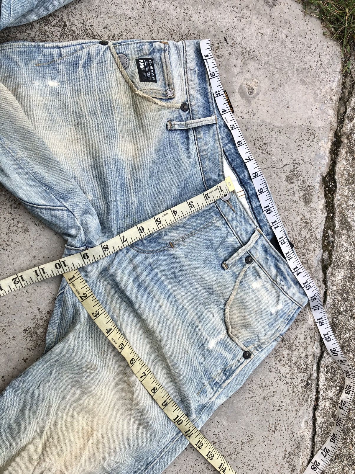 G-Star TWIST CURVE DISTRESSED DENIM BY GSTAR Size US 31 - 8 Thumbnail