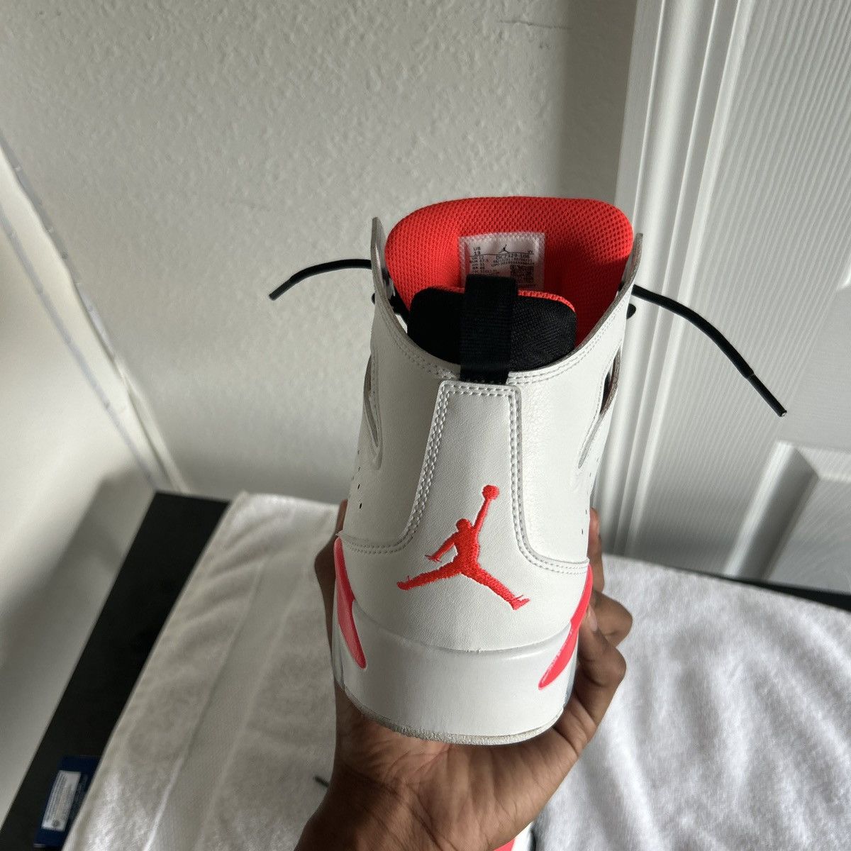 Jordan Brand Jordan Flight Club 91 "White Infrared" Size US 13 / EU 46 - 7 Thumbnail