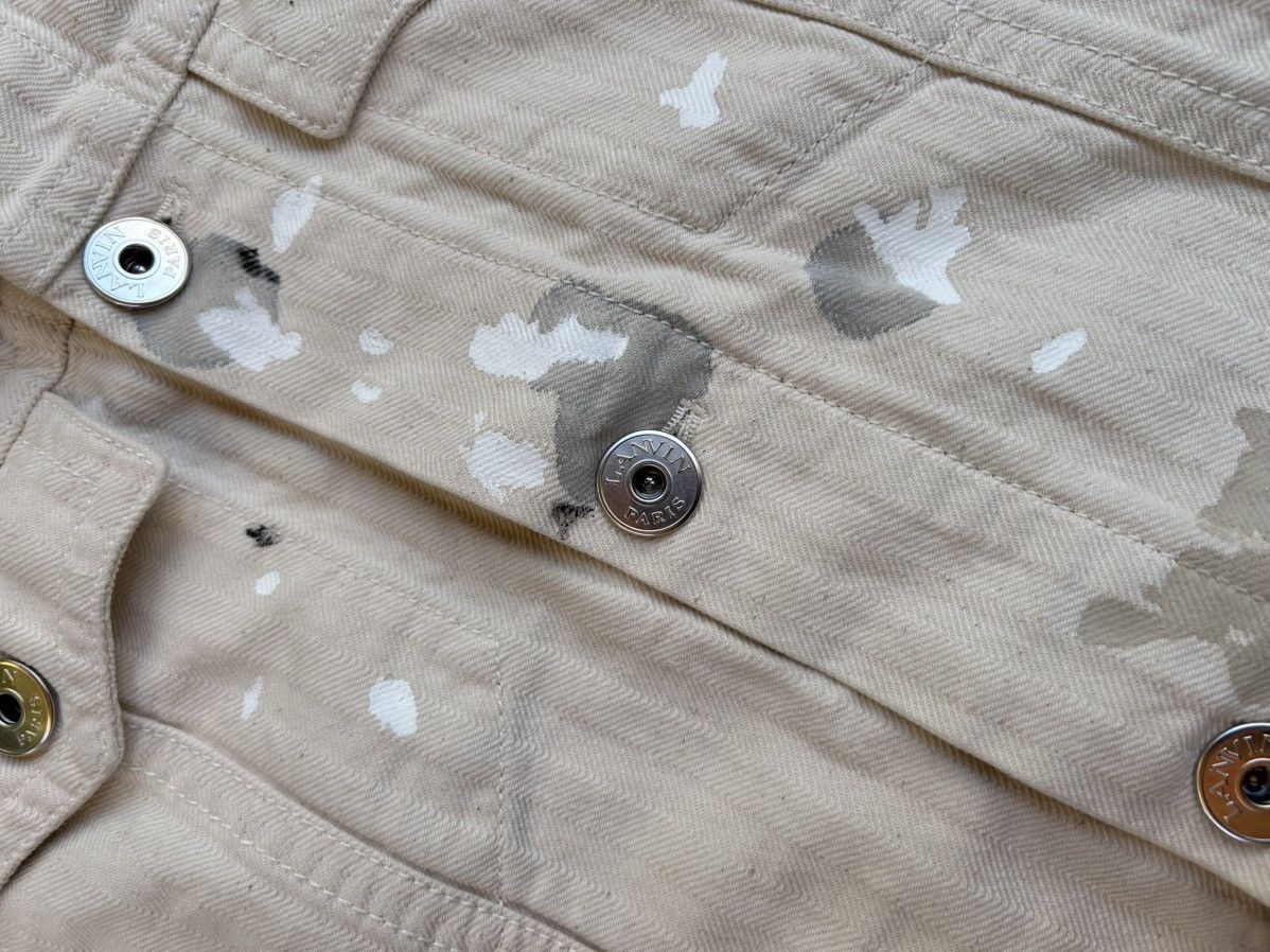 Gallery Dept. × Lanvin Lanvin x Gallery Dept SS21 Paint Mark Denim Jacket Size US M / EU 48-50 / 2 - 8 Thumbnail