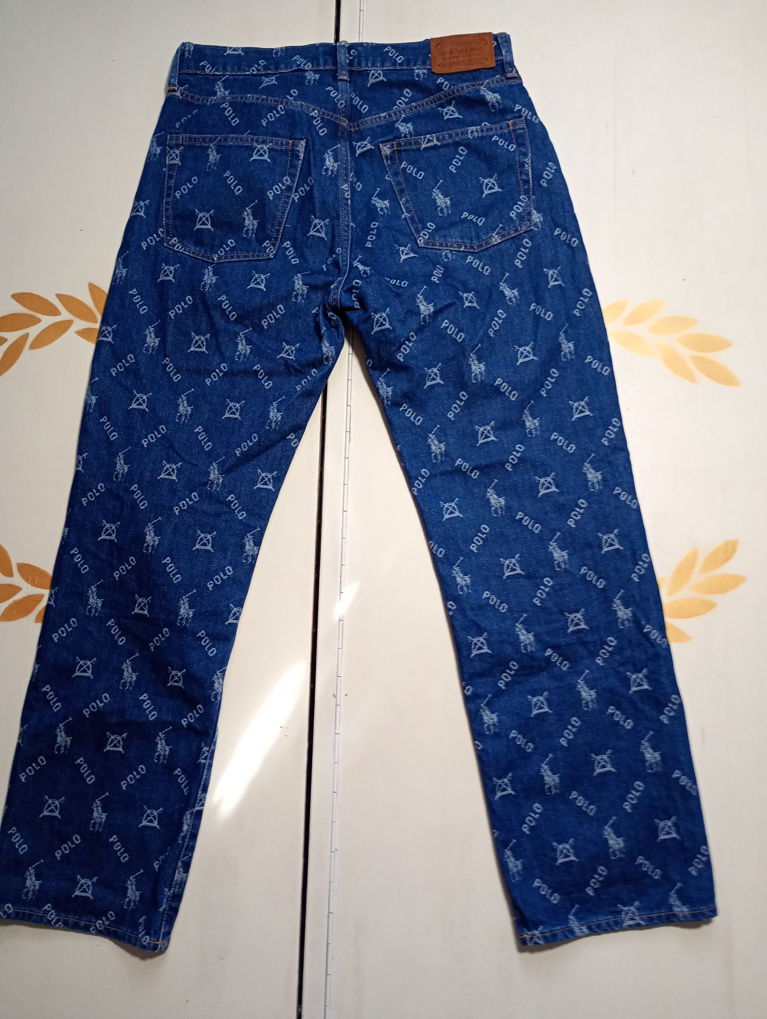 Polo Ralph Lauren Polo Ralph Lauren Monogram Jeans Size 28 Size US 28 / EU 44 - 10 Thumbnail