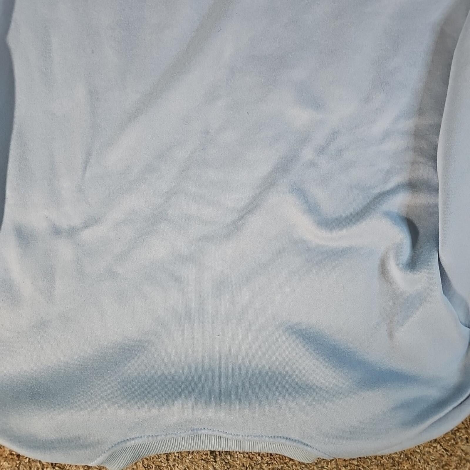 The Unbranded Brand Soft Blue Vneck Sweater XXL Size XXL / US 16-18 / IT 52-54 - 7 Thumbnail