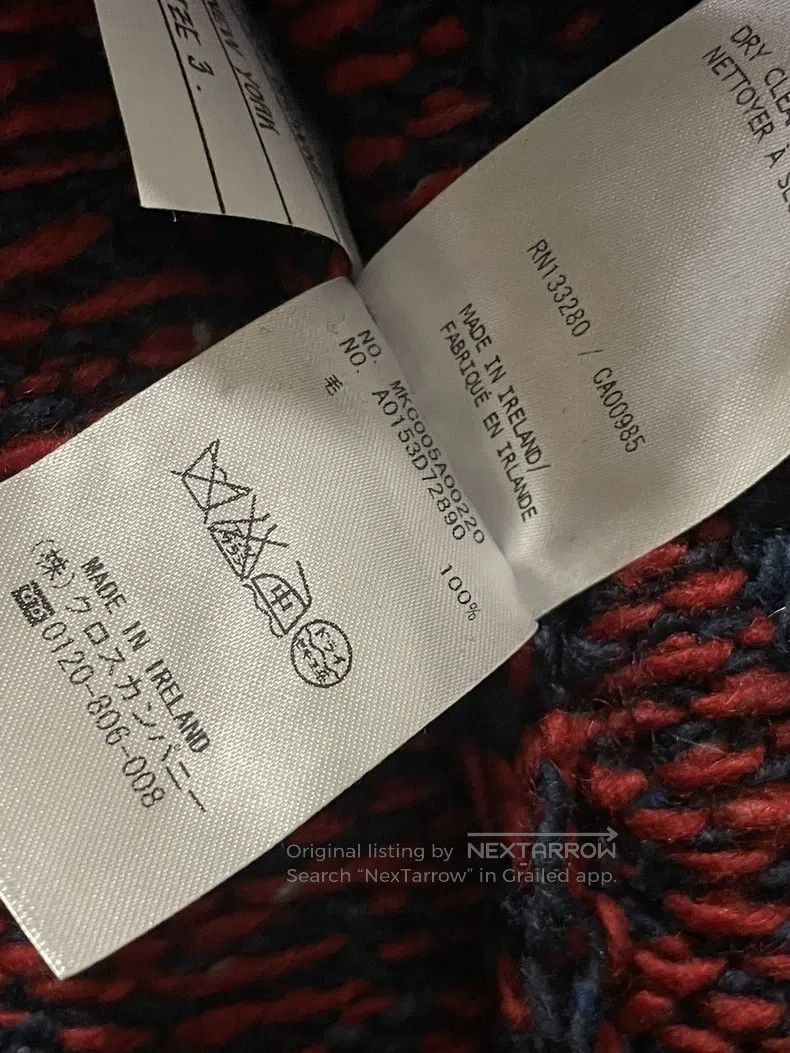 Thom Browne Thom Browne Coarse Floral Pattern Squirrel Rabbit Sweater, Size US L / EU 52-54 / 3 - 5 Thumbnail