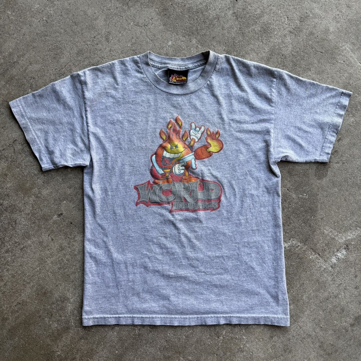 World Industries Vintage World Industries Flameboy Tee Size US M / EU 48-50 / 2 - 2 Thumbnail