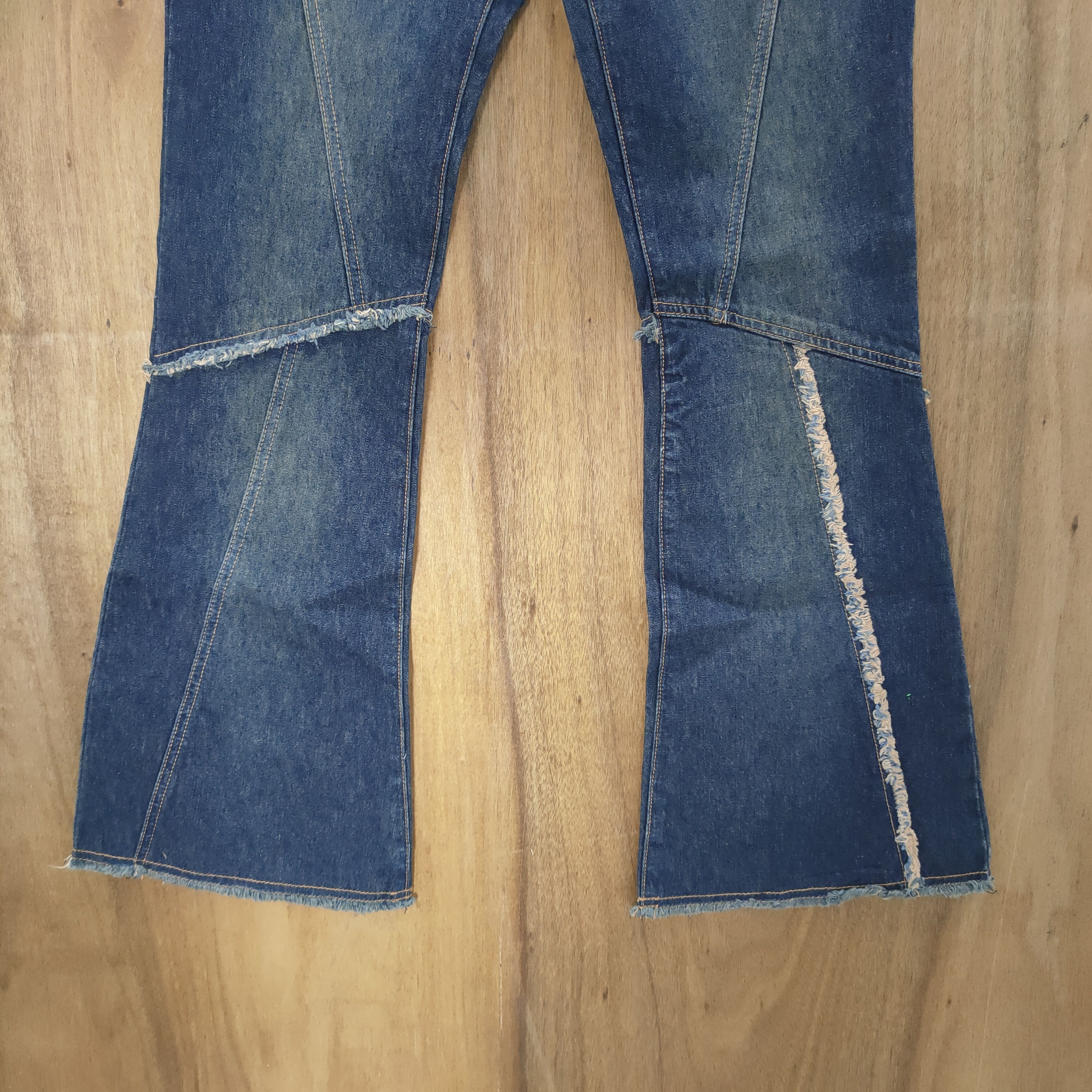 Japanese Brand RARE VINTAGE JAPANESE FLARED JEANS PANTS Size US 29 - 4 Thumbnail