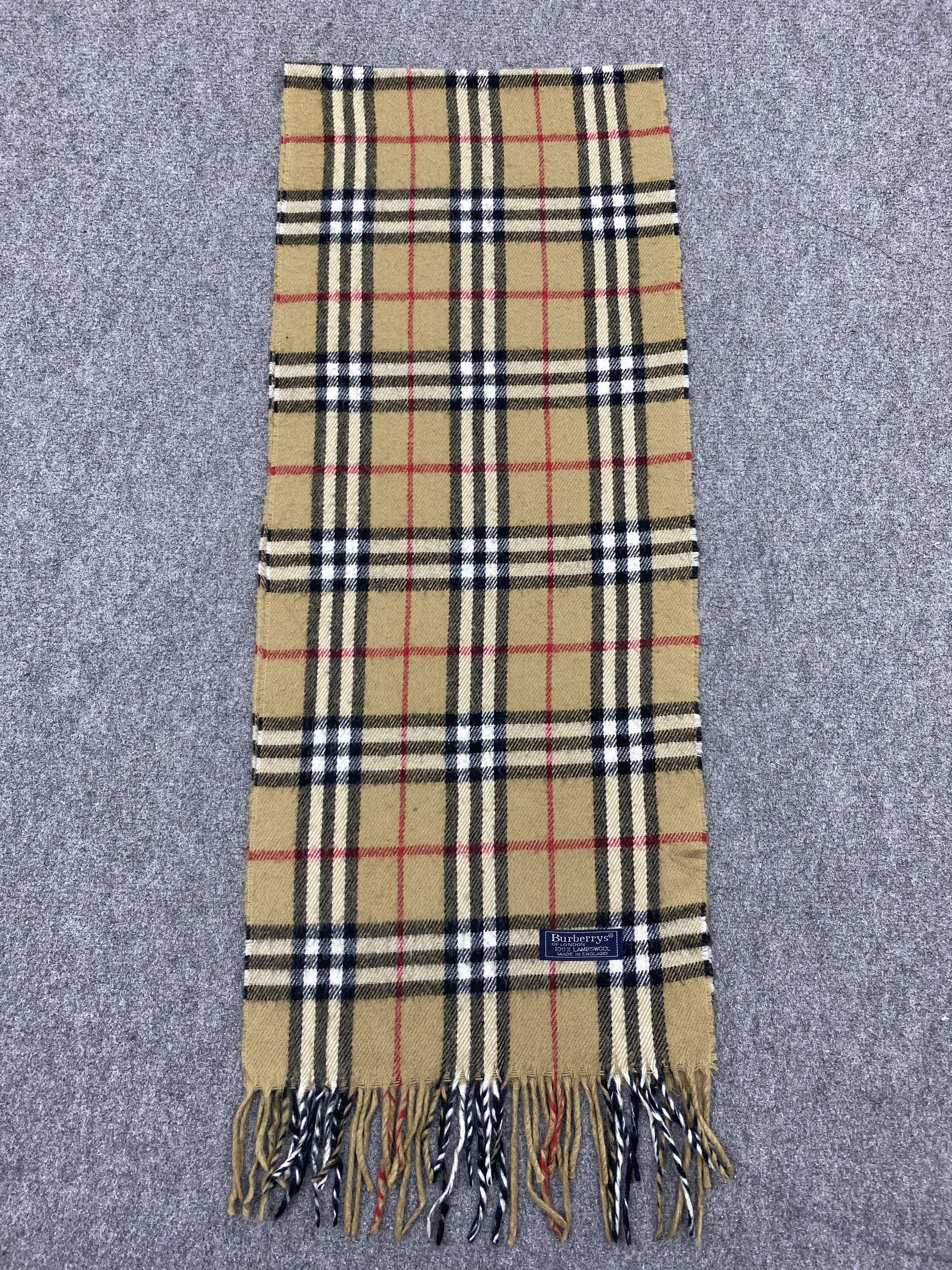 Burberry Burberry Novacheck Scarf / Muffler / Neckwear - SC0106 Size ONE SIZE - 4 Thumbnail