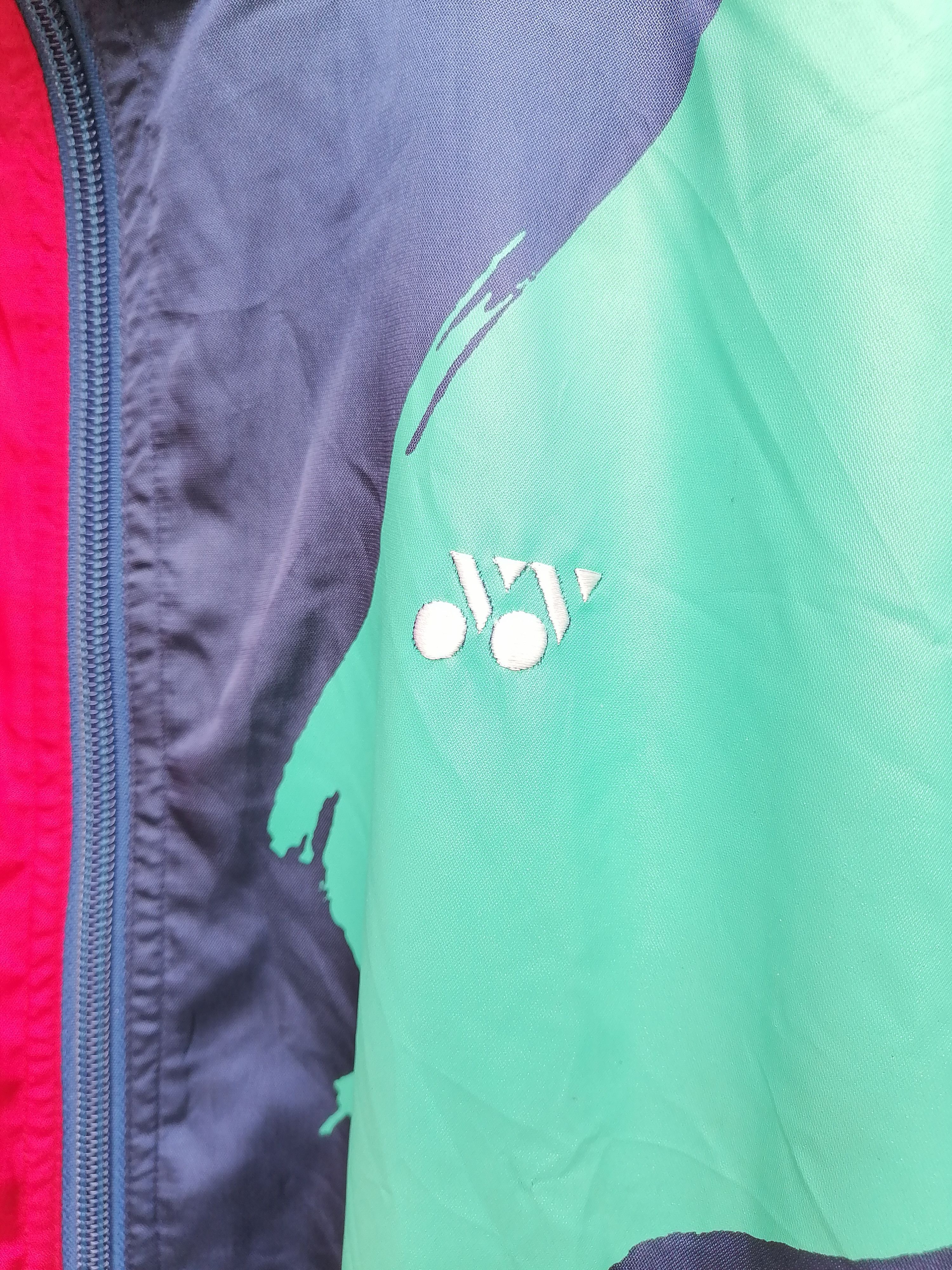 Sports Specialties × Vintage Vintage 90s Yonex Zipper Jackets Size US XL / EU 56 / 4 - 4 Thumbnail