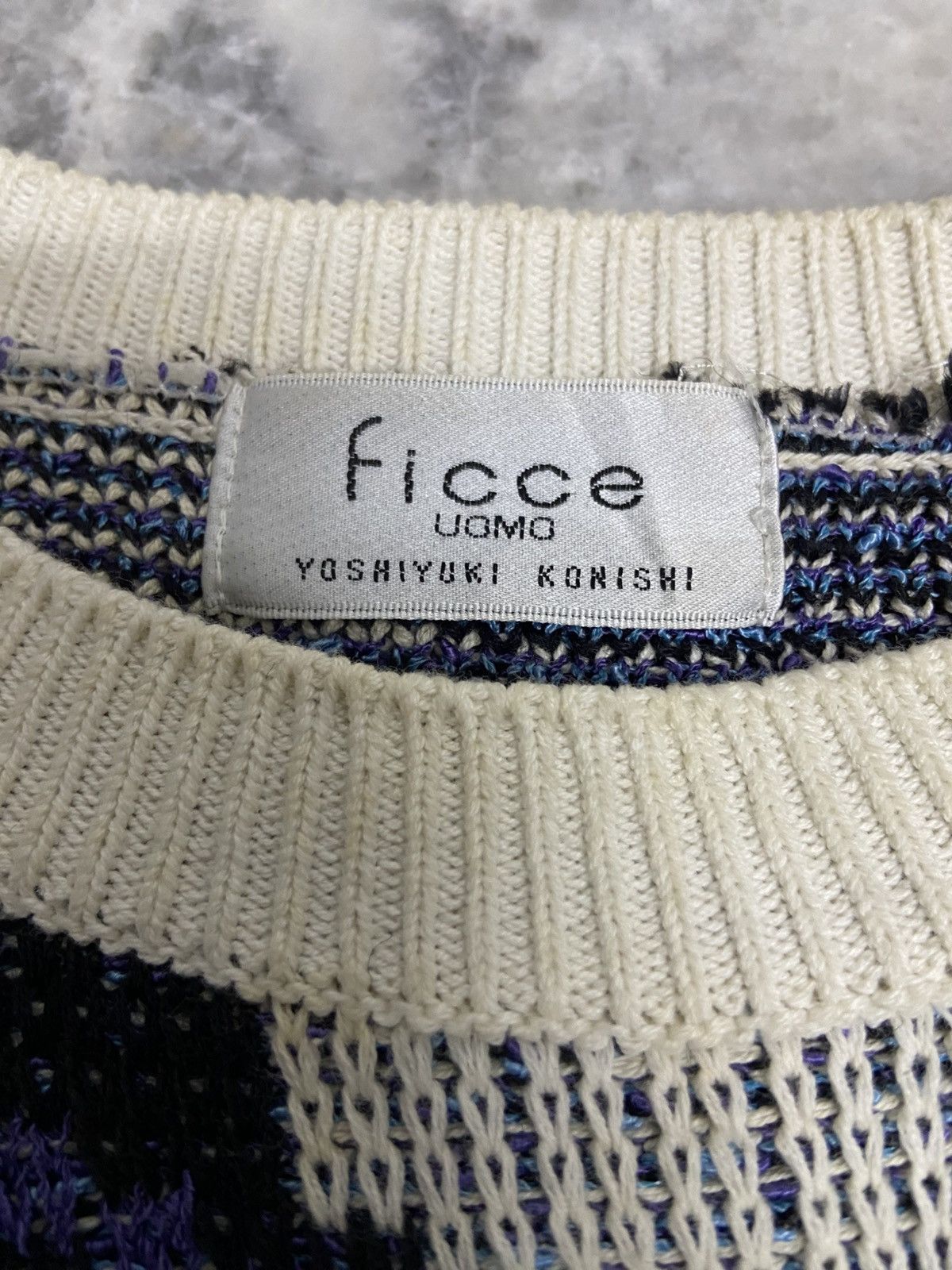 Yoshiyuki Konishi Ficce Yoshiyuki Konishi Knitwear Shirt Native Red Indian Size US M / EU 48-50 / 2 - 4 Thumbnail