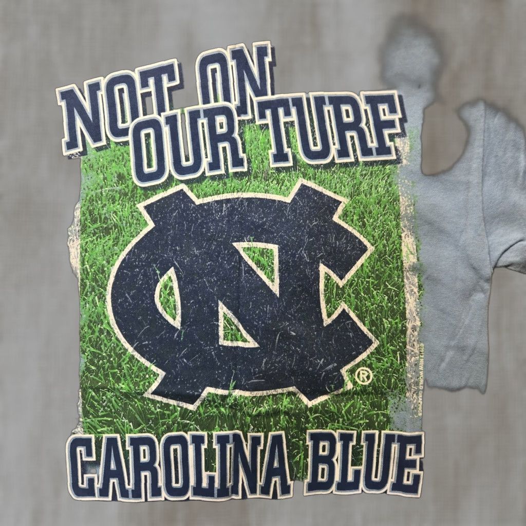 Vintage UNC Tar Heels North Carolina NC Logo Tee Shirt Short Sleeves Men's S Small Blue Logo Classic Shirt Mens S NC Tar Heels Shirt Size US S / EU 44-46 / 1 - 1 Thumbnail