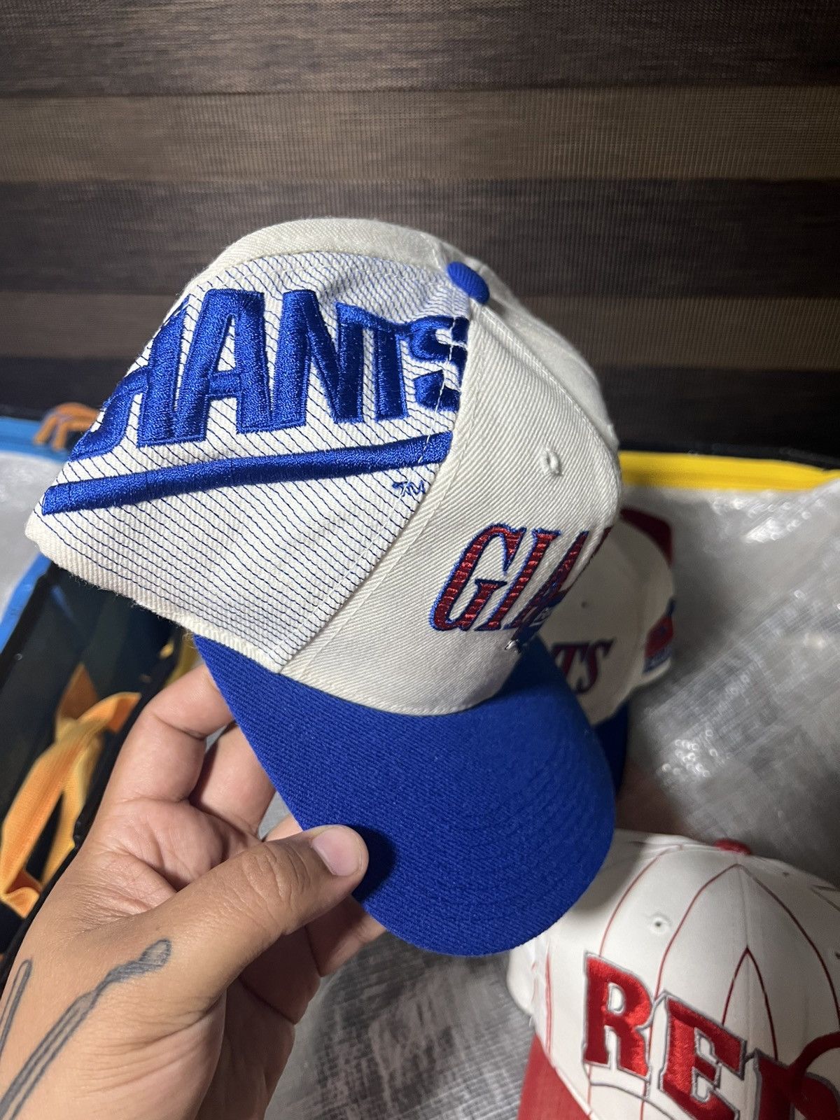 Sports Specialties × Vintage Vintage shadow NY Giants sport specialties Size ONE SIZE - 3 Thumbnail