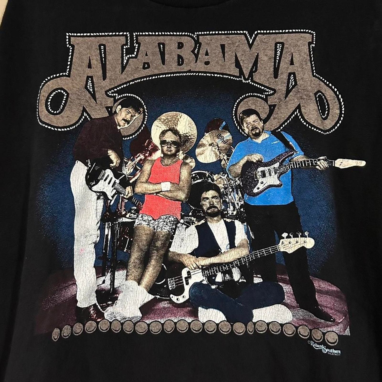 Other Vintage Alabama Just Havin’ Fun Band Shirt Size US XXL / EU 58 / 5 - 3 Thumbnail