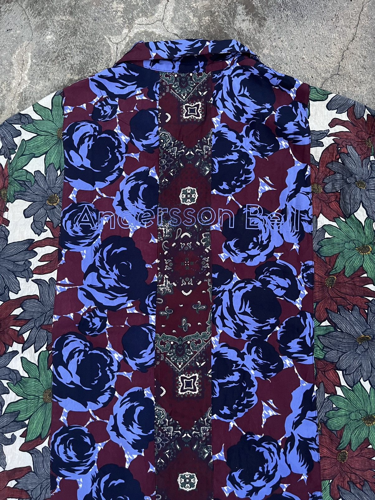 Andersson Bell ANDERSSON BELL FABRIC IN CONNECTION FLOWER OVERSIZE SHIRTS Size US L / EU 52-54 / 3 - 3 Thumbnail