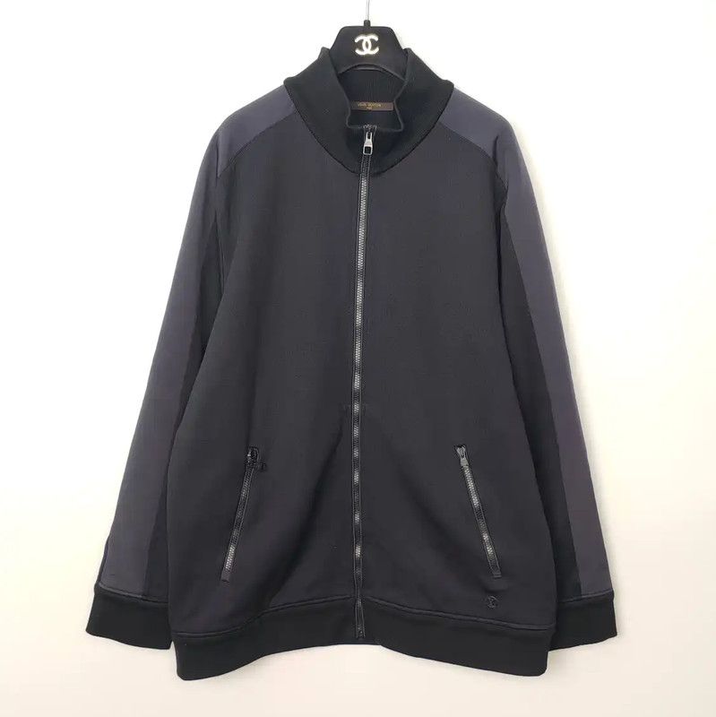 Louis Vuitton Louis Vuitton Black Cotton XXL Men's Jacket 0089 Size US XXL / EU 58 / 5 - 1 Thumbnail