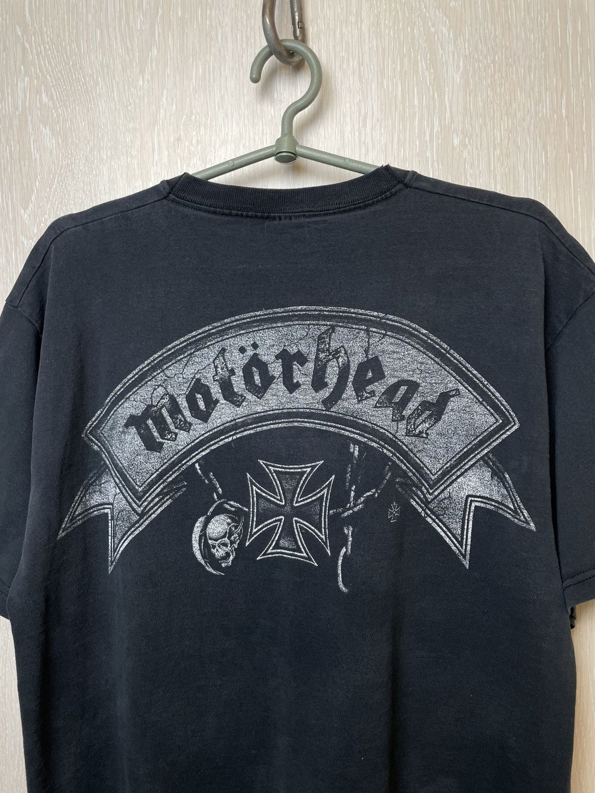 Vintage Vintage MOTORHEAD black T-Shirt band Y2K 90s rock biker Size US L / EU 52-54 / 3 - 5 Thumbnail