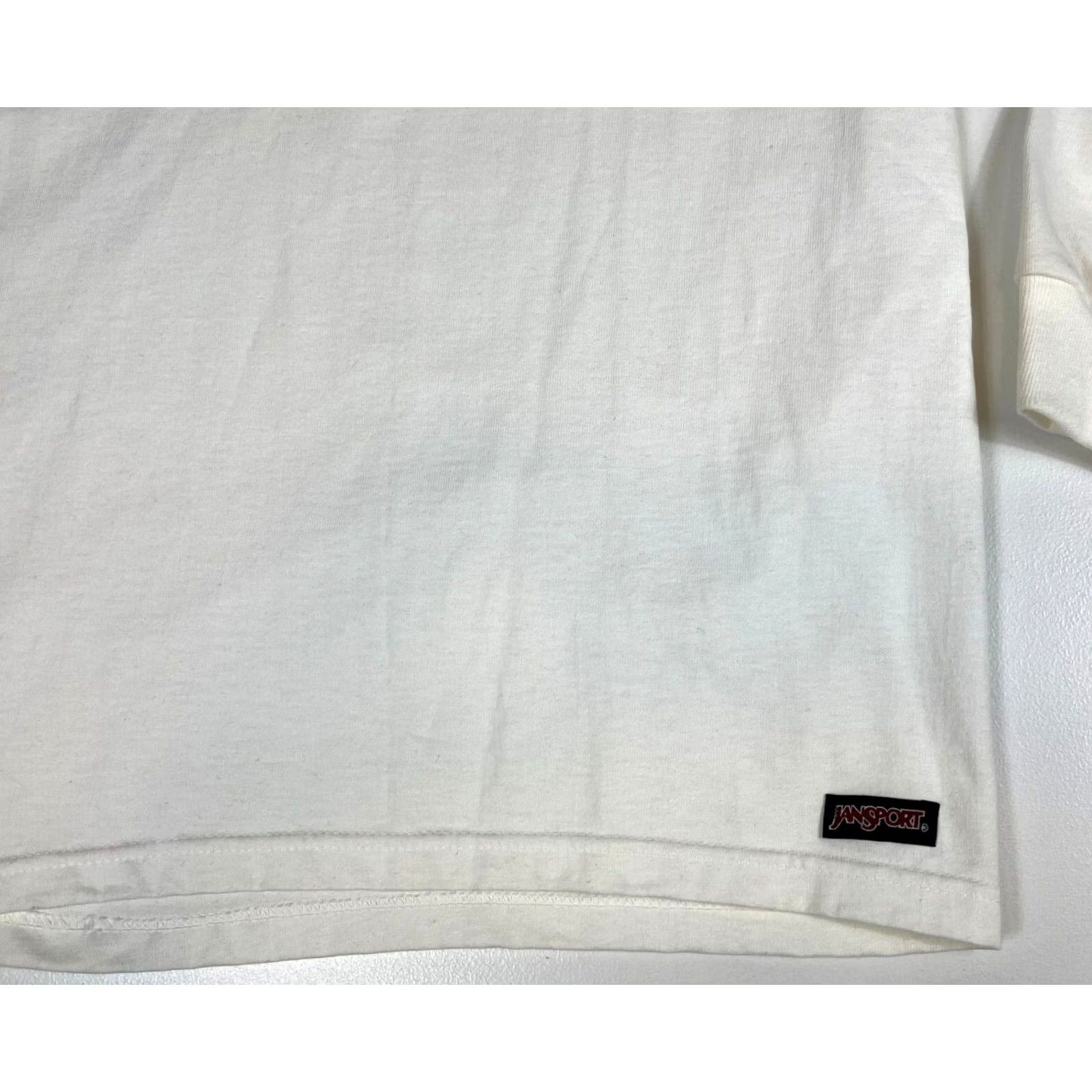 Jansport VINTAGE JansPort Penn State University Long Sleeve T-Shirt Unisex Adults S White 90s College Crew Neck Made in USA Size US S / EU 44-46 / 1 - 5 Thumbnail