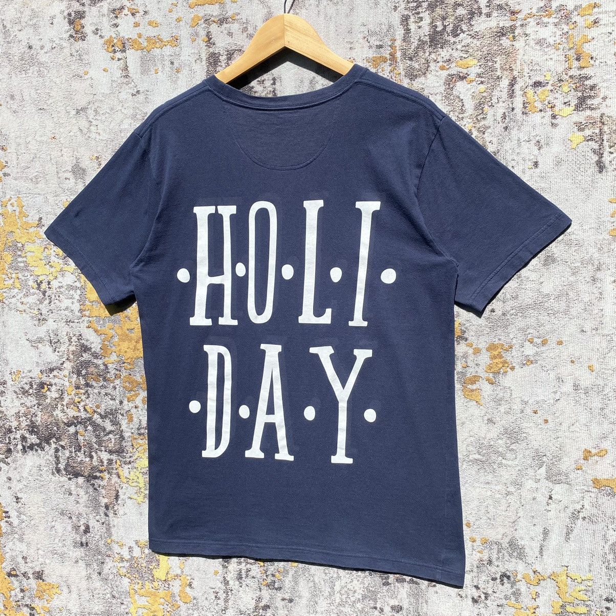 White Mountaineering White Mountaineering Outdoor Tee Backhit Spellout Holliday Size US S / EU 44-46 / 1 - 3 Thumbnail
