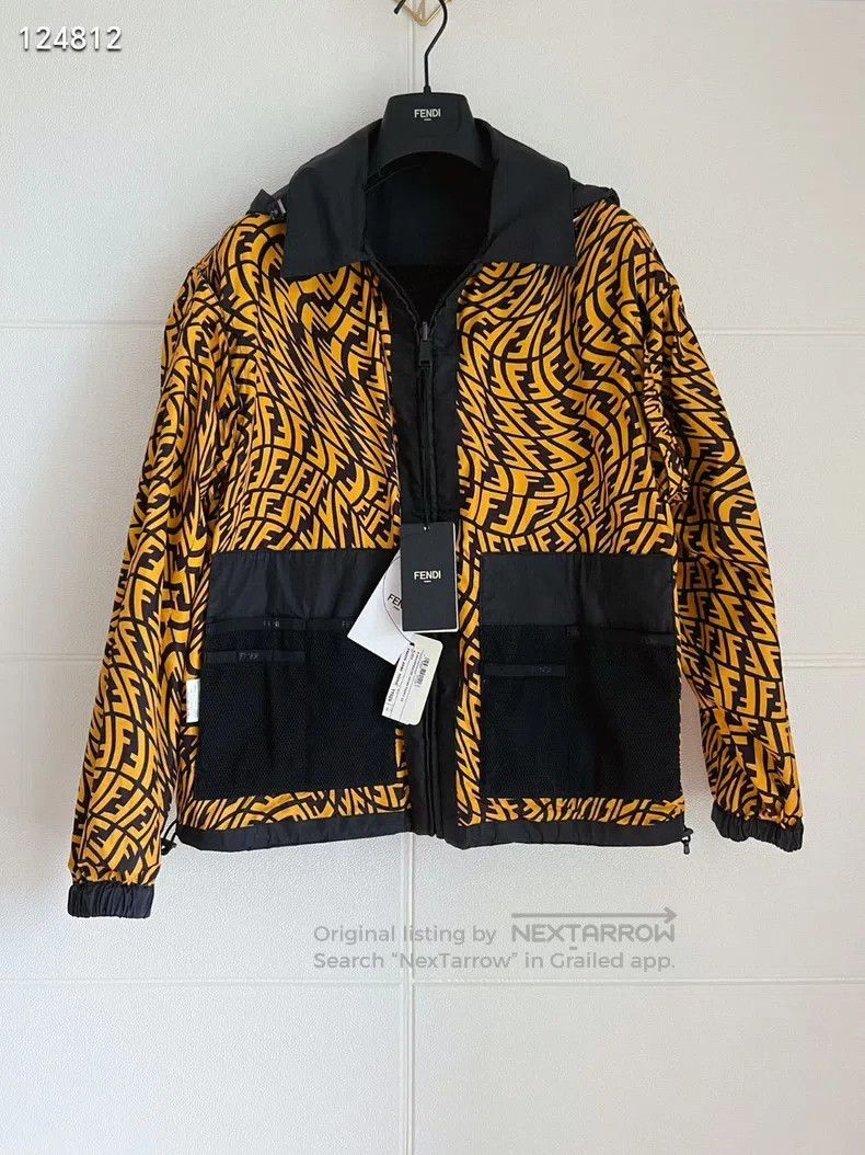 Fendi Fendi Capsule series two-sided casual jacket, one side bla Size US M / EU 48-50 / 2 - 2 Thumbnail