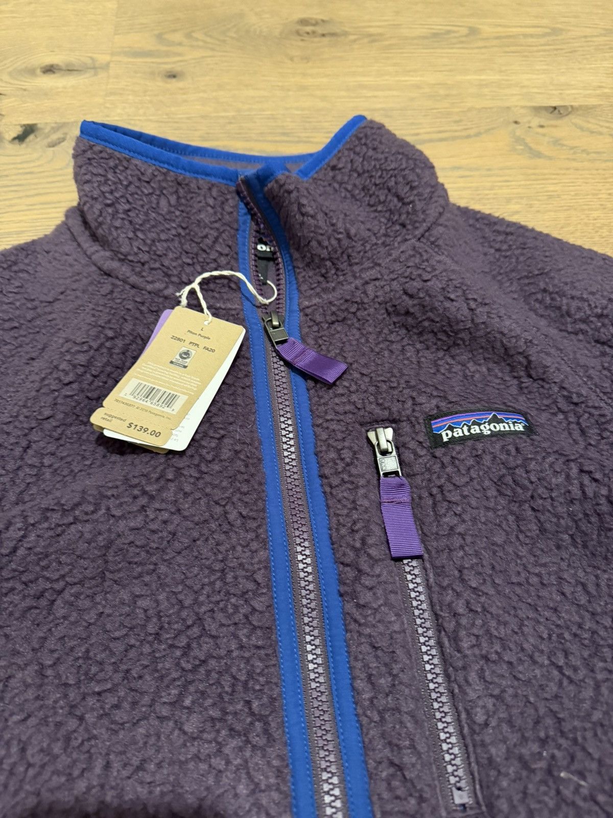 Patagonia Patagonia purple fleece jacket Size US L / EU 52-54 / 3 - 2 Thumbnail