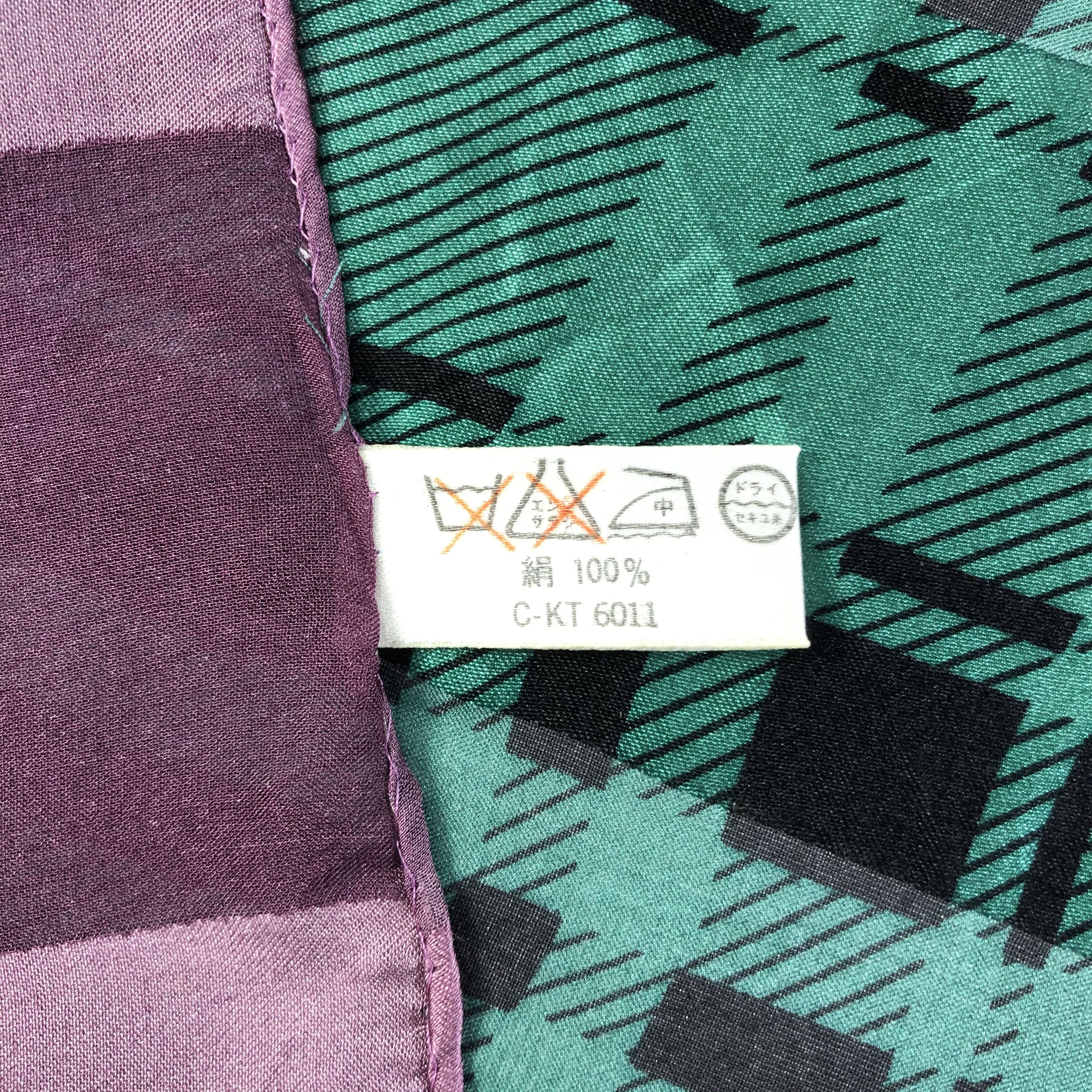 Guy Laroche × Vintage Vintage Guy Laroche Silk Scarf Size ONE SIZE - 6 Thumbnail