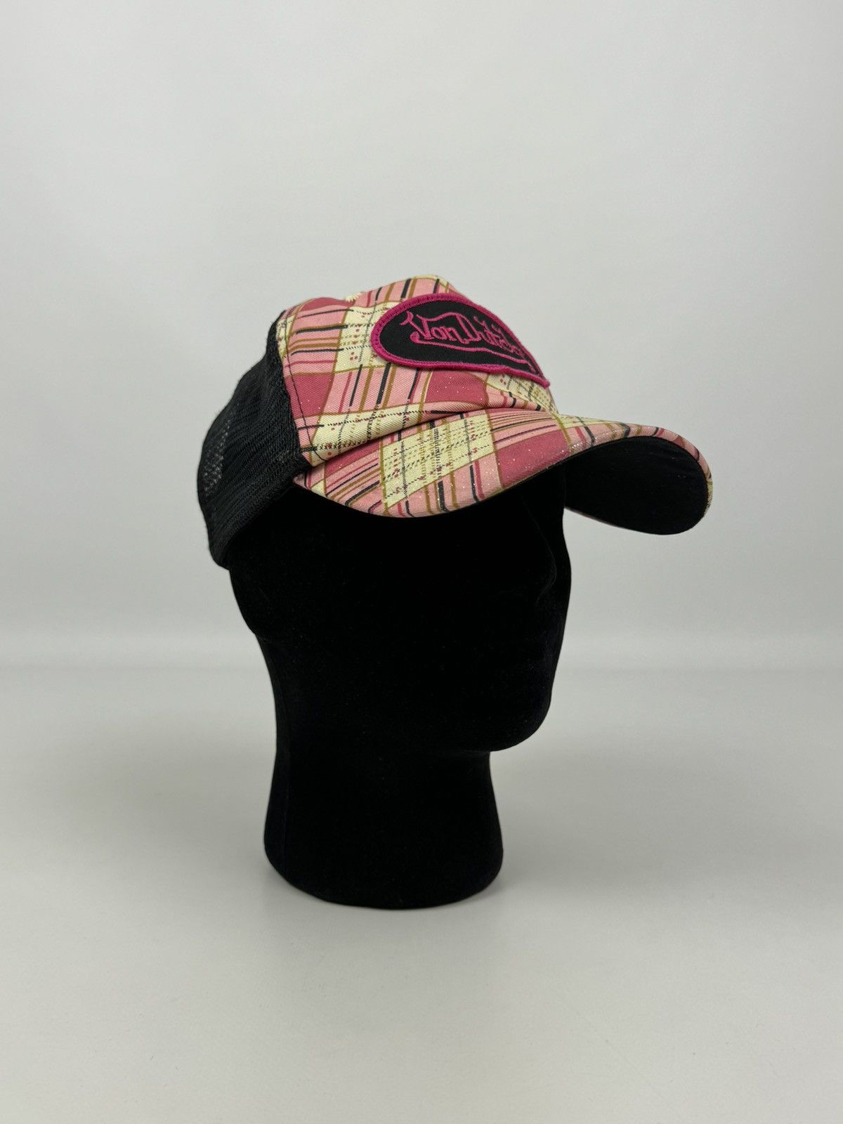 Von Dutch Vintage Von Dutch Cap Tracker Hat Plaid Size ONE SIZE - 2 Thumbnail