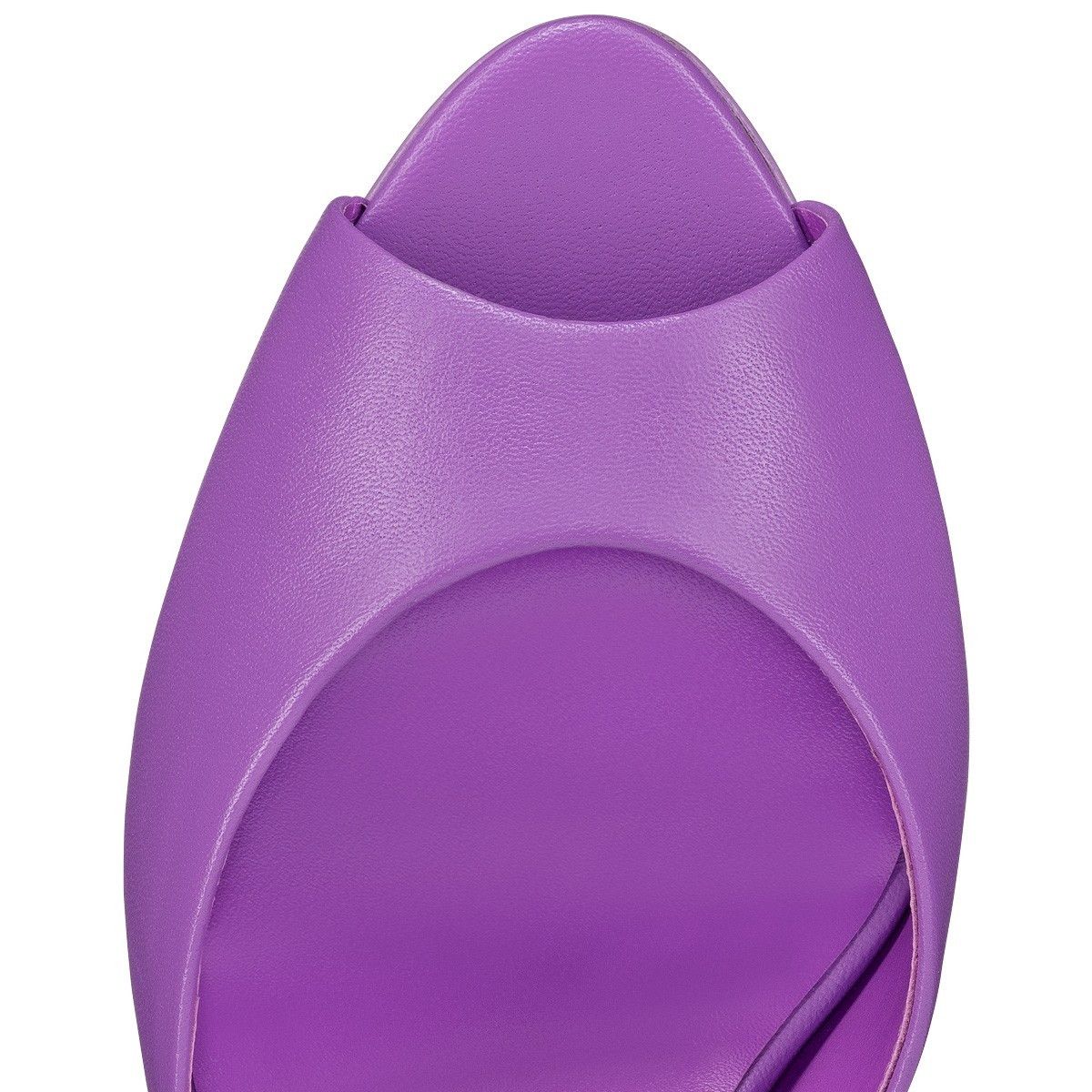 Christian Louboutin o1s1wg110924 Me Dolly Heeled in Purple Size US 7 / IT 37 - 4 Thumbnail