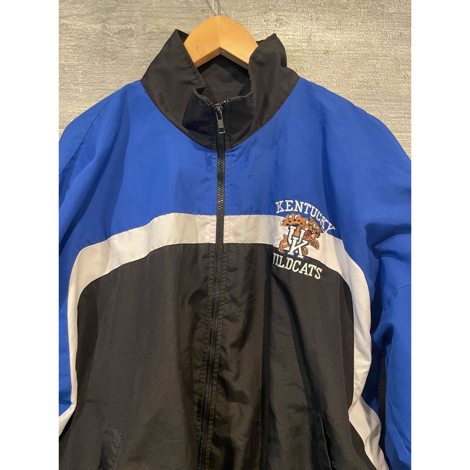 Other Vintage UK Kentucky WILDCATS Full zip windbreaker Size US L / EU 52-54 / 3 - 2 Thumbnail