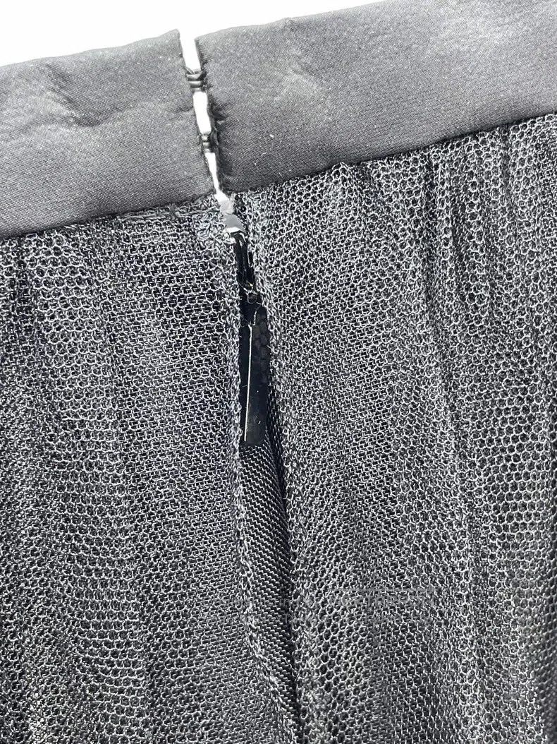 Saint Laurent Paris Saint Laurent Paris Black tulle puffy skirt Size 33" - 3 Thumbnail