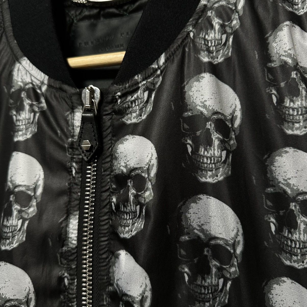Philipp Plein Philipp Plein Bomber Luxury Jacket Skull Size US M / EU 48-50 / 2 - 3 Thumbnail