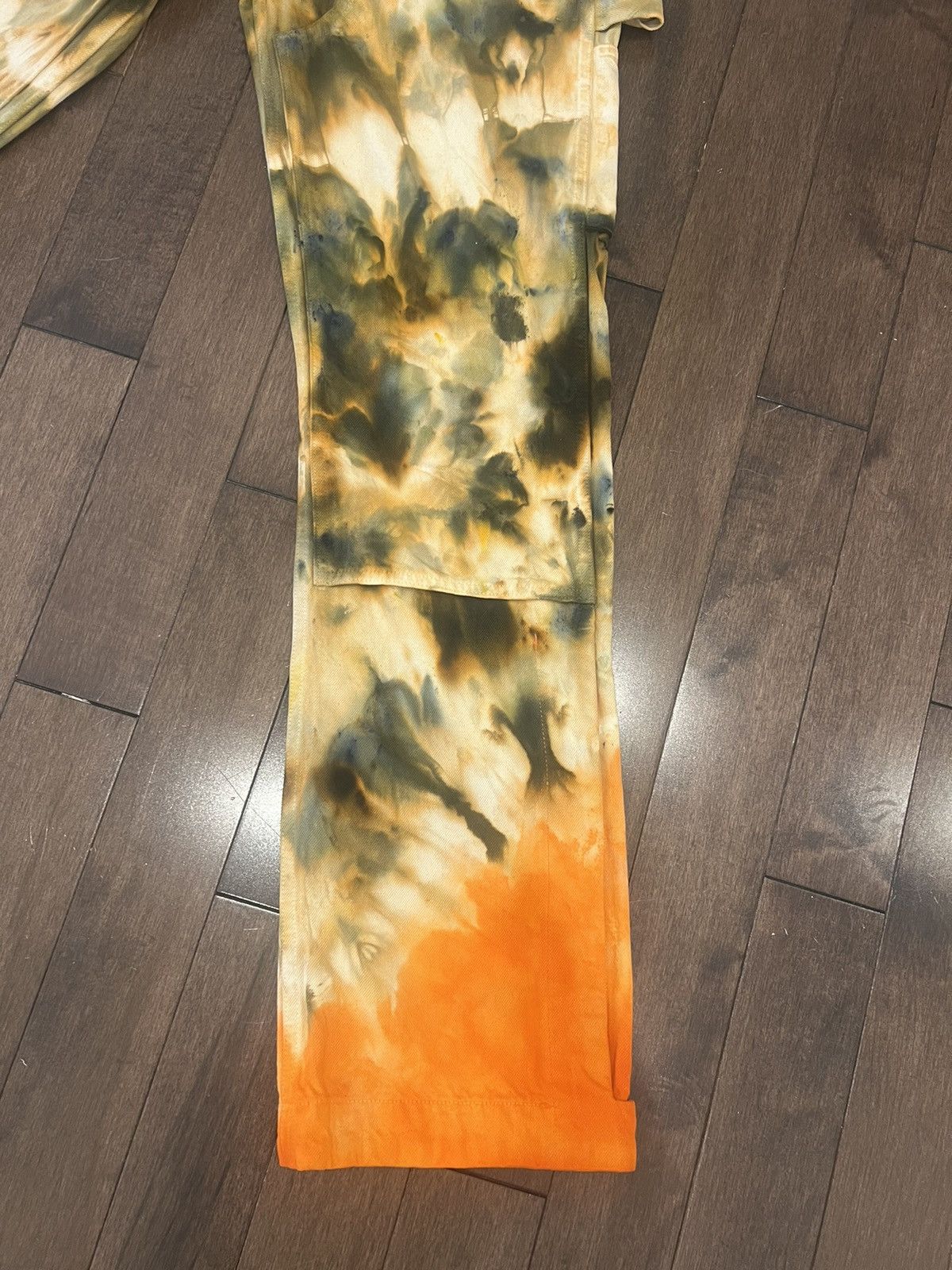 Amiri Tie Die Carpenter Pants Size US 31 - 3 Thumbnail