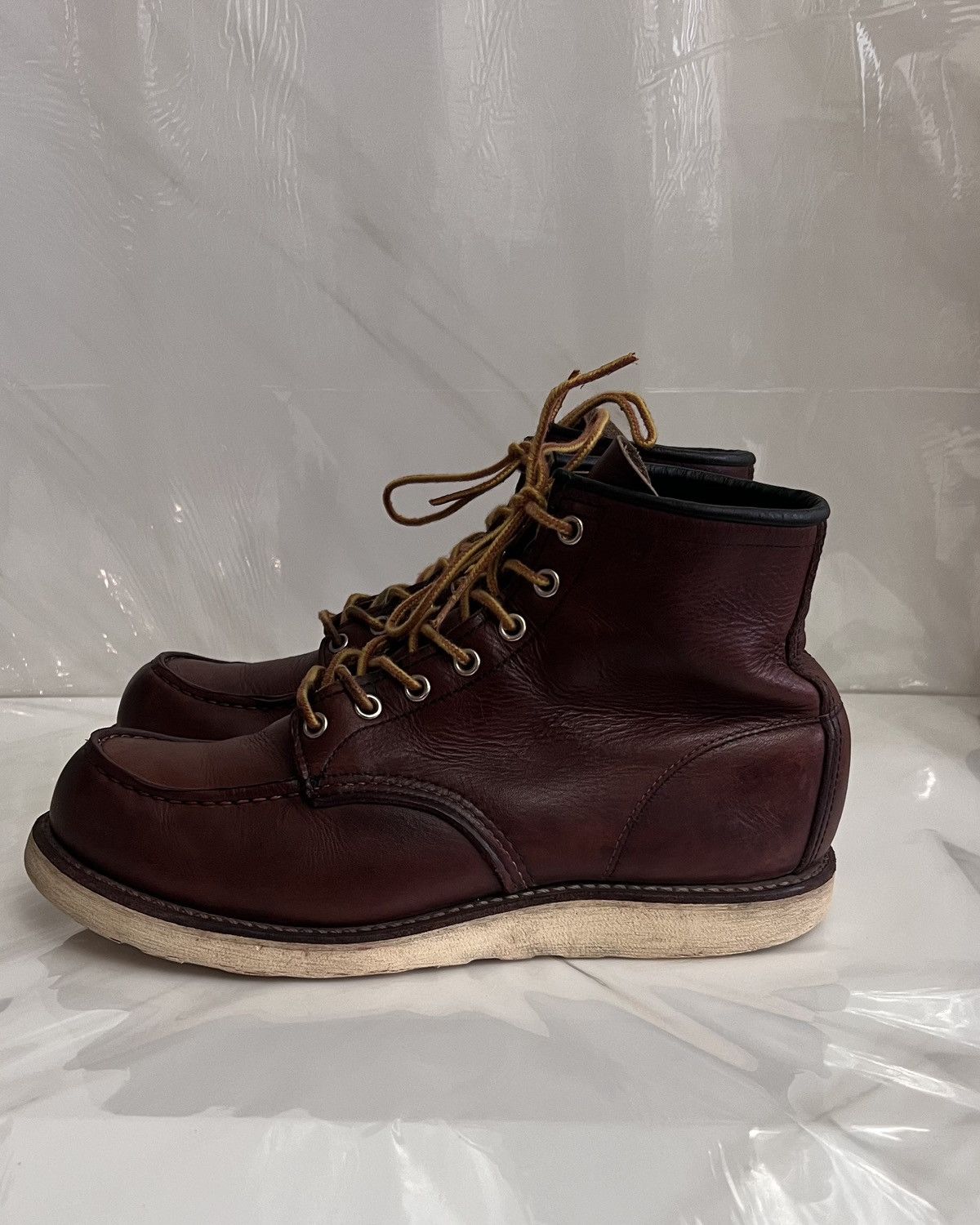Red Wing Red wing #8138 classic moc toe brown leather boot size 9 D Size US 9 / EU 42 - 5 Thumbnail