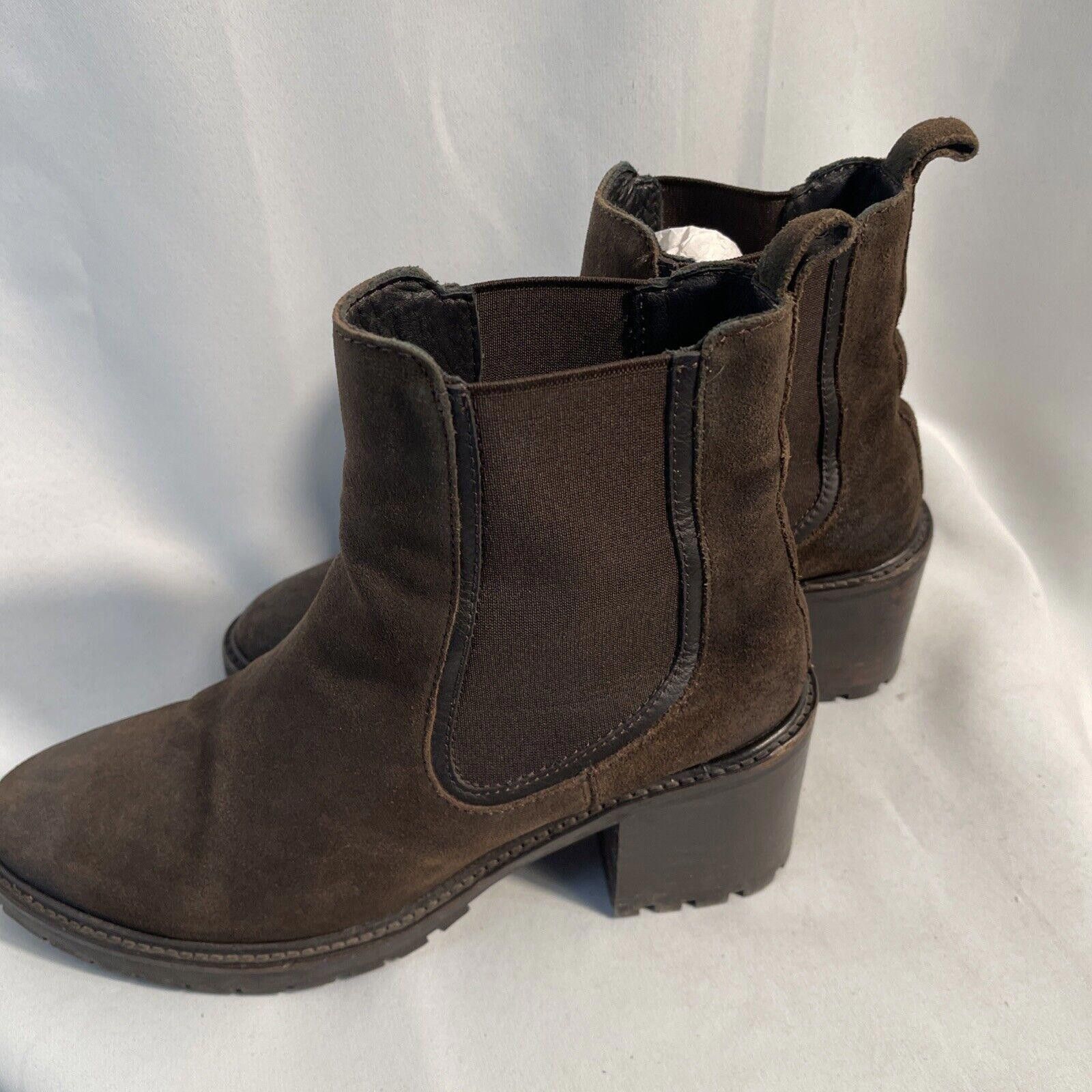 Designer Thursday Everyday Boot Women Brown Matte SuedeShoes Sz 8 Size US 8 / IT 38 - 2 Thumbnail