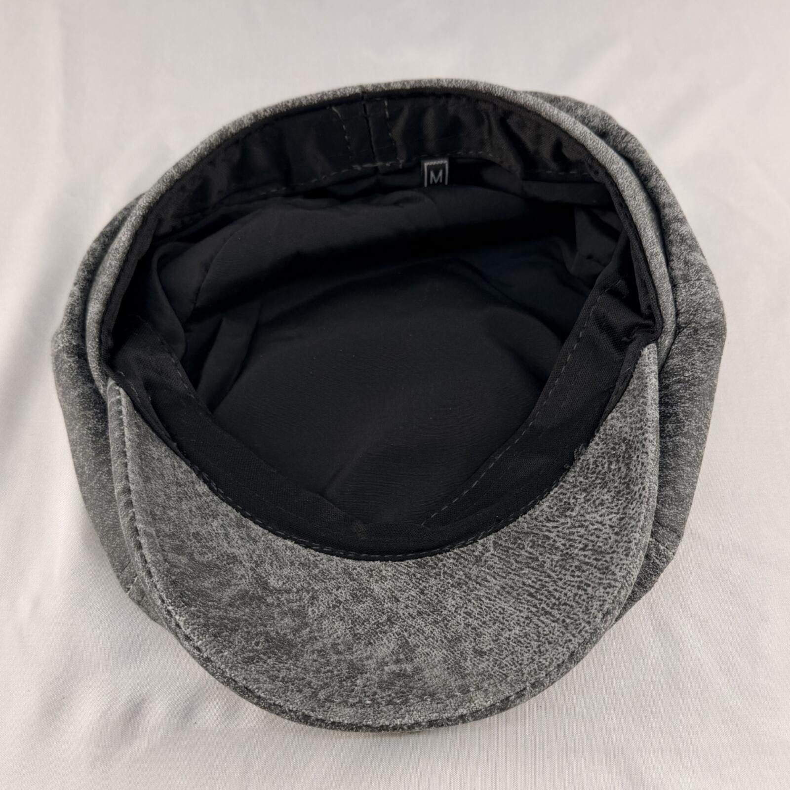 Other Genuine Leather Flat Cap |Peaky Blinders Inspired 104 M Size Size ONE SIZE - 7 Thumbnail