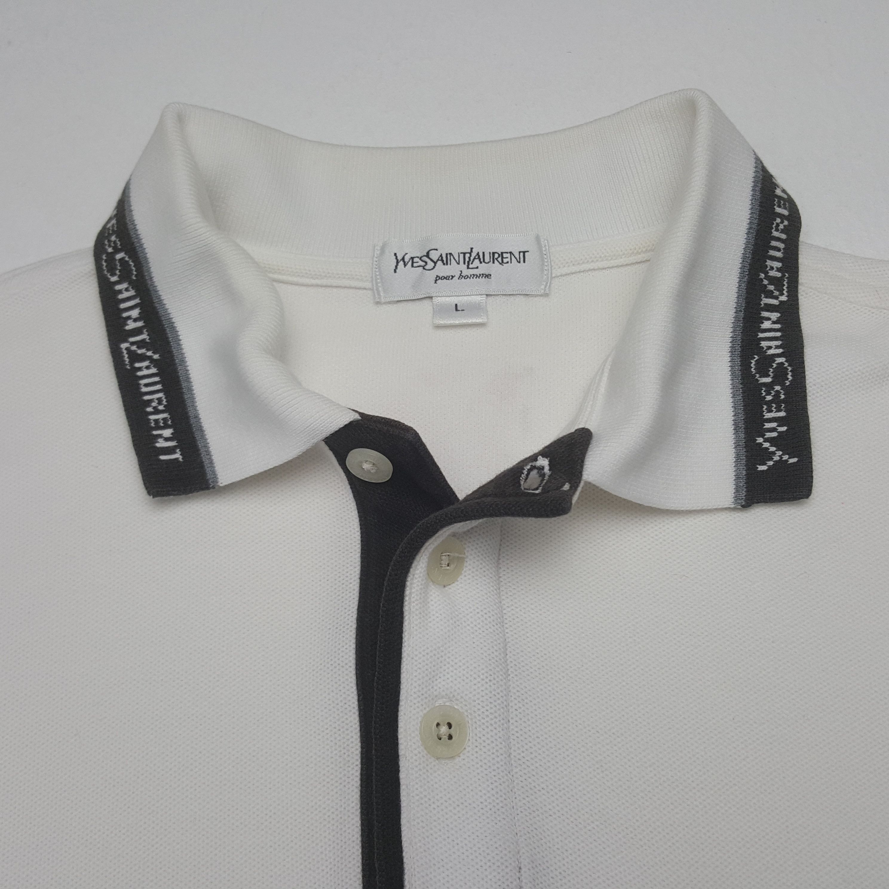 Yves Saint Laurent Vintage Yves Saint Laurent Designer Brand Polos C312N51 Size US M / EU 48-50 / 2 - 5 Thumbnail