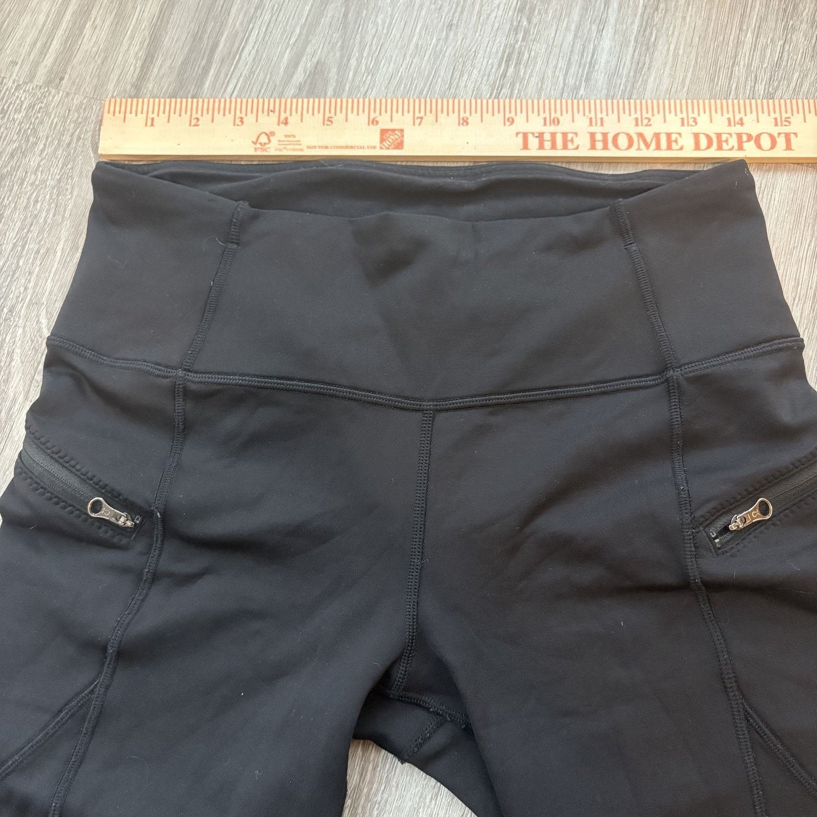 Lululemon Lululemon Women's Speed Up Tight 28 Black Zip Pockets Size 6 Size 28" / US 6 / IT 42 - 4 Thumbnail
