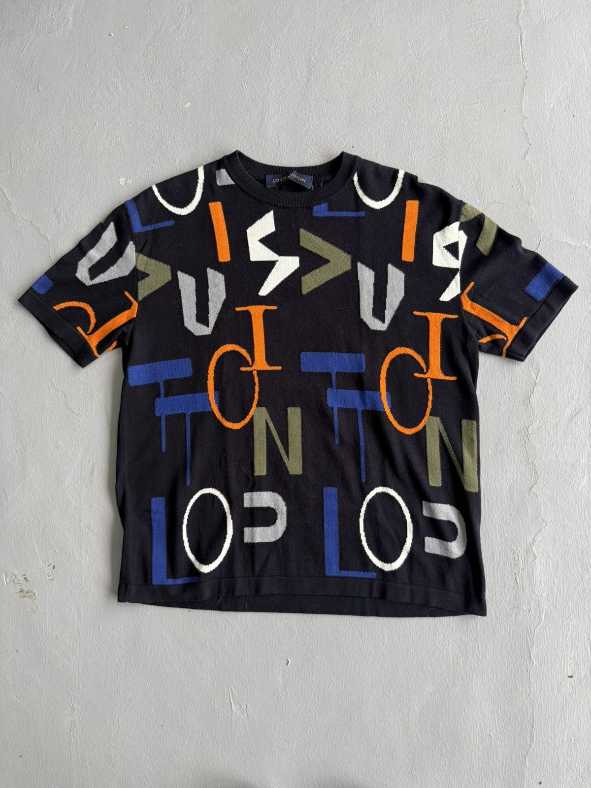 Louis Vuitton Louis Vuitton - Wind Boat Knit Tee Size US S / EU 44-46 / 1 - 1 Thumbnail