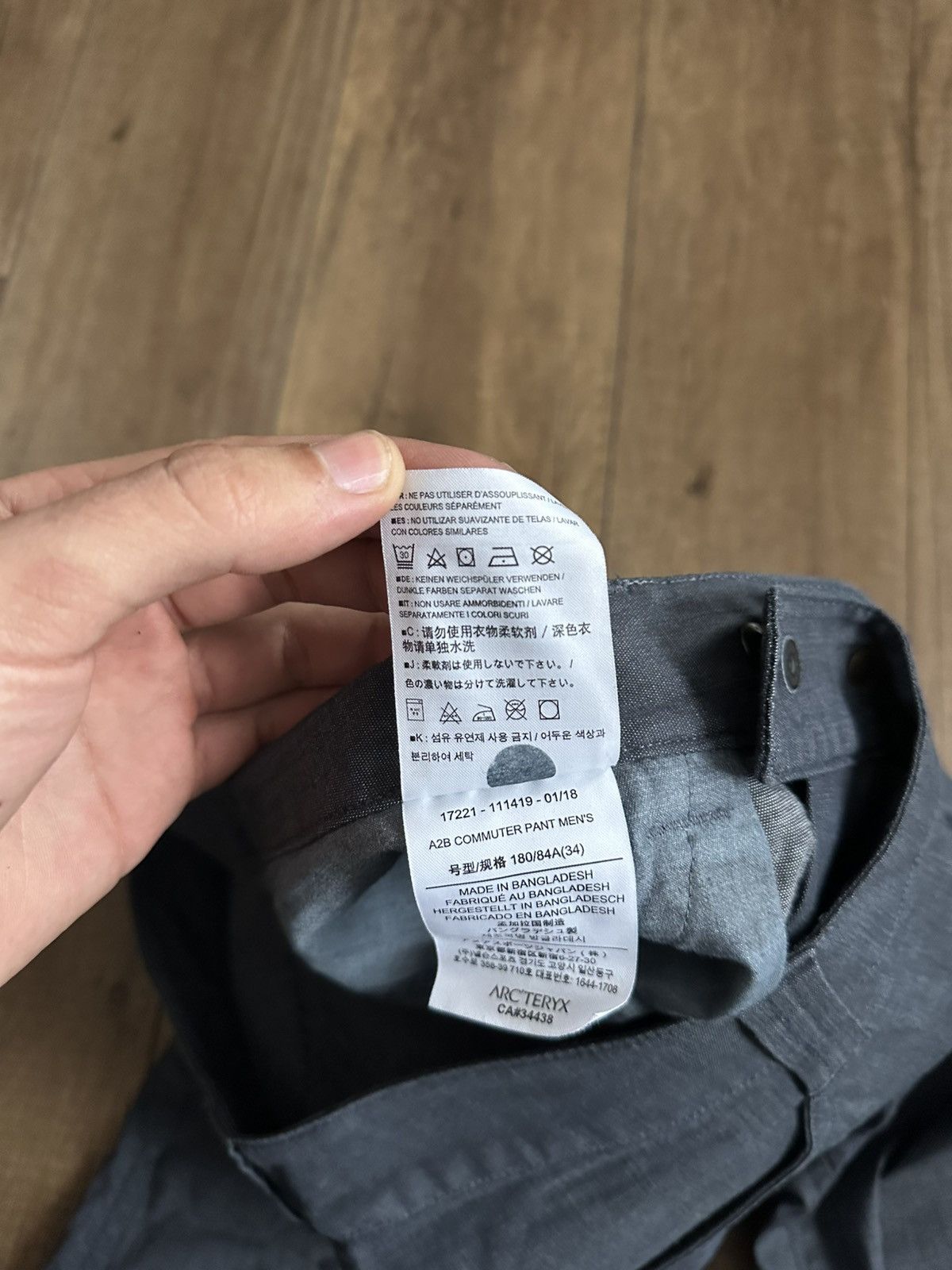 Arc'teryx Arcteryx A2B Commuter Pants Trousers Reflective Size US 34 / EU 50 - 15 Thumbnail