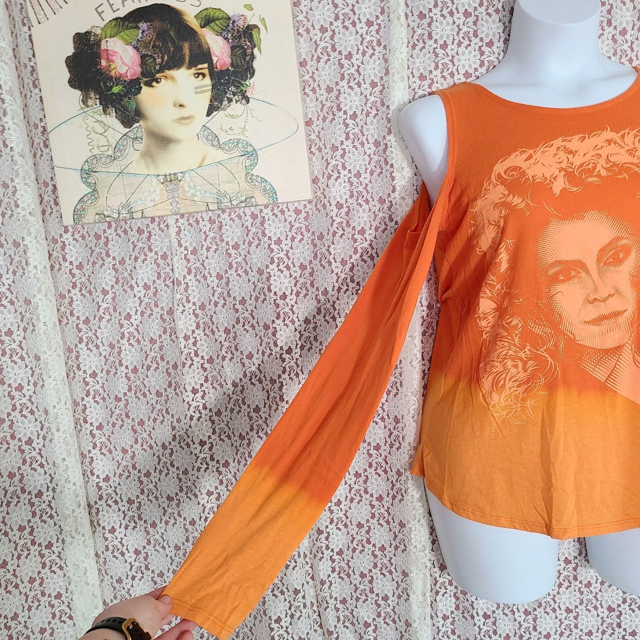 Crate Ghostbusters Loot crate Sigourney weaver orange top large Size L / US 10 / IT 46 - 6 Thumbnail