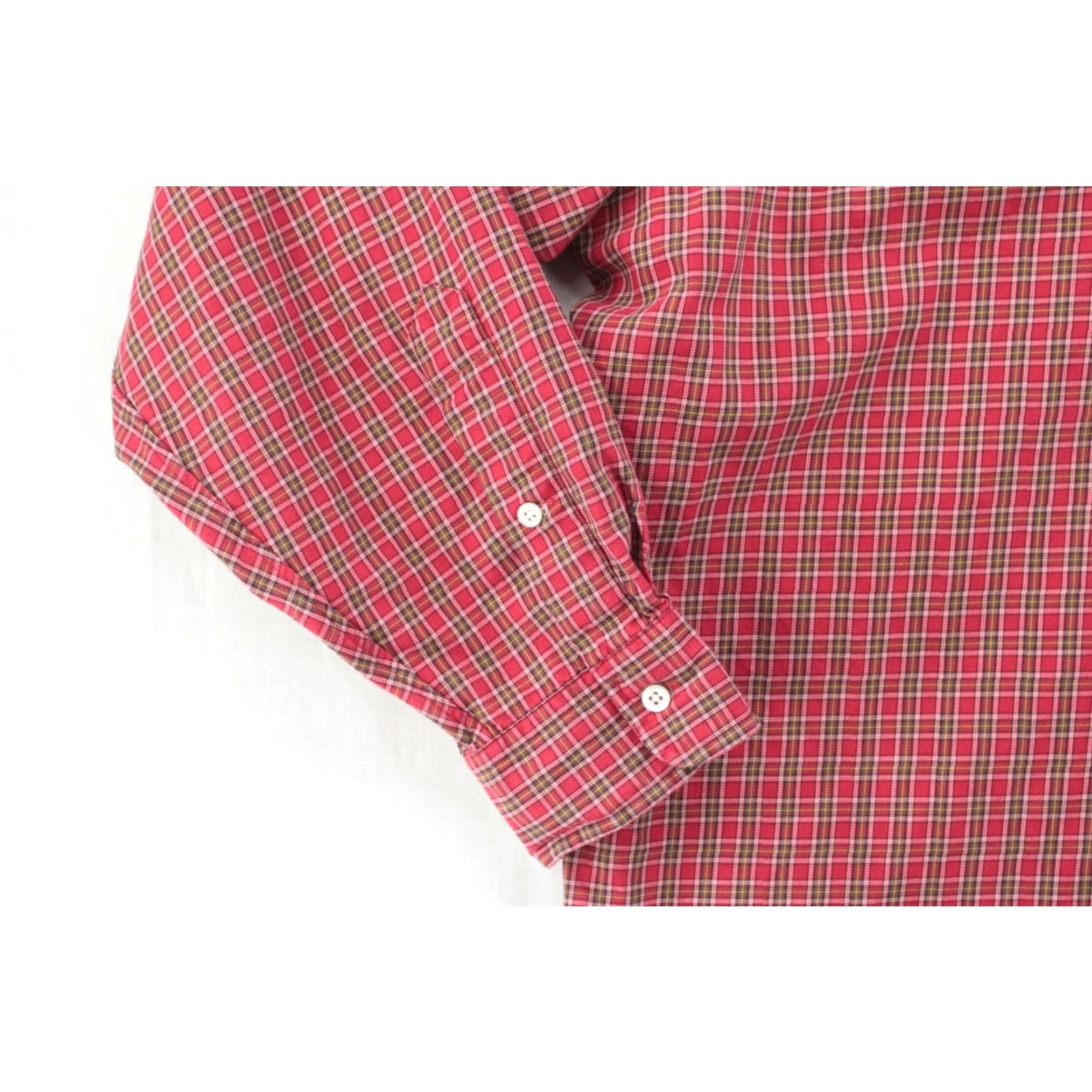 Polo Ralph Lauren VINTAGE Polo Ralph Lauren Shirt Men's Big 4XB Red Black Plaid Long Sleeve Button Preppy Mens Size US XXL / EU 58 / 5 - 5 Thumbnail