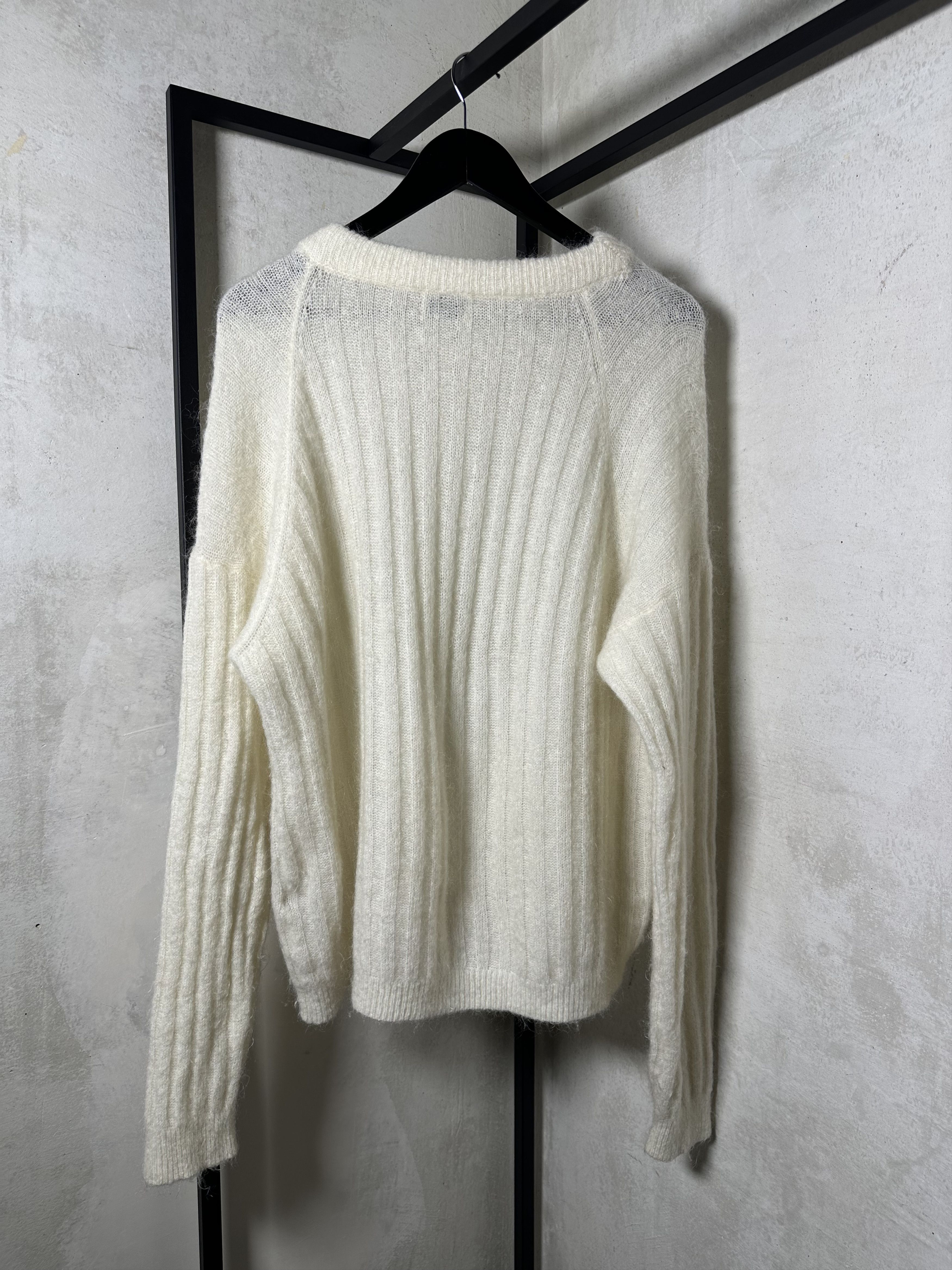 Acne Studios Acne Studios Dramatic Moh Ribbed Knitted Sweater Size M / US 6-8 / IT 42-44 - 7 Thumbnail