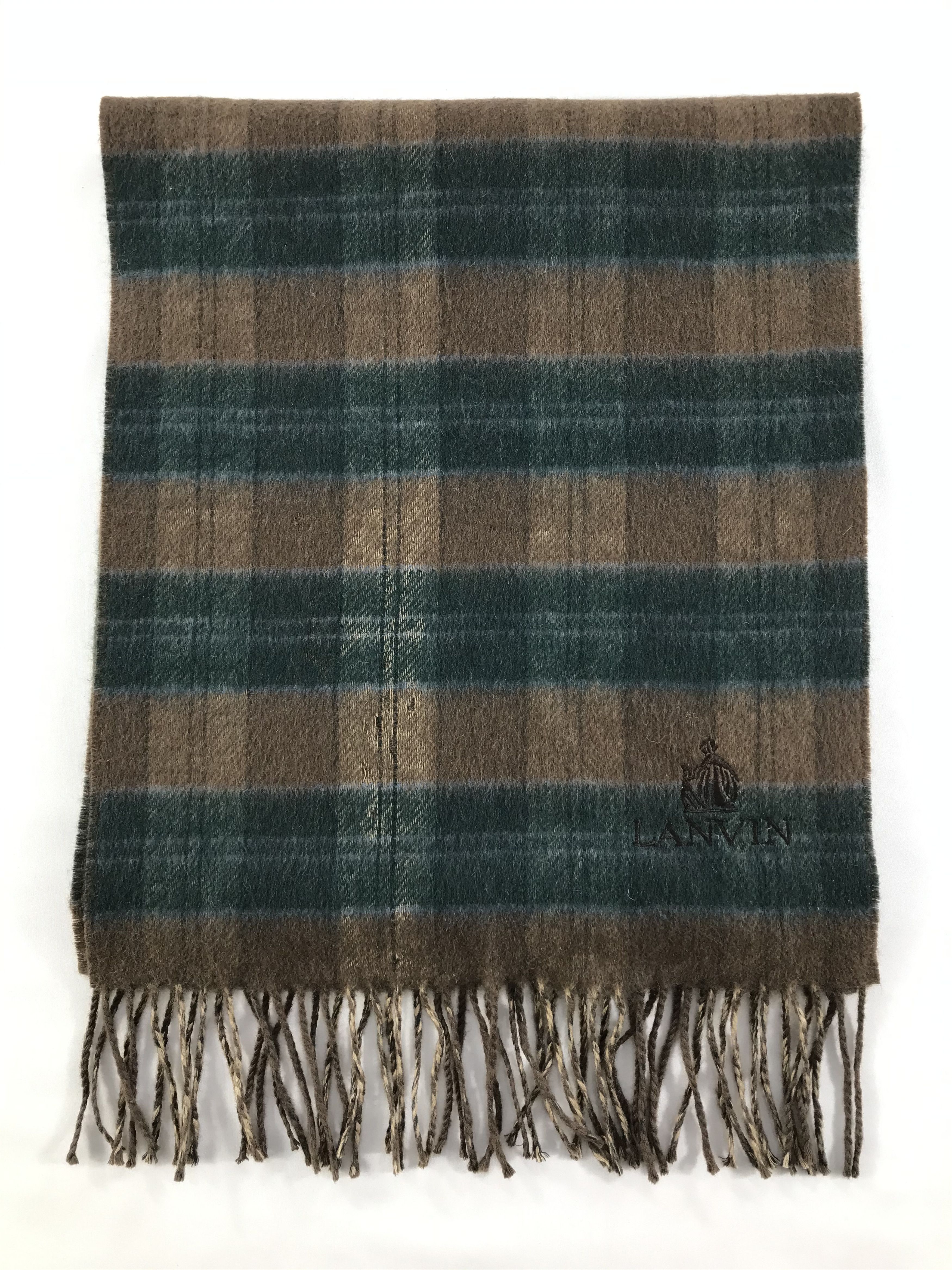Lanvin × Vintage Lanvin Scarf / Muffler / Neckwear - WW2719 Size ONE SIZE - 2 Thumbnail