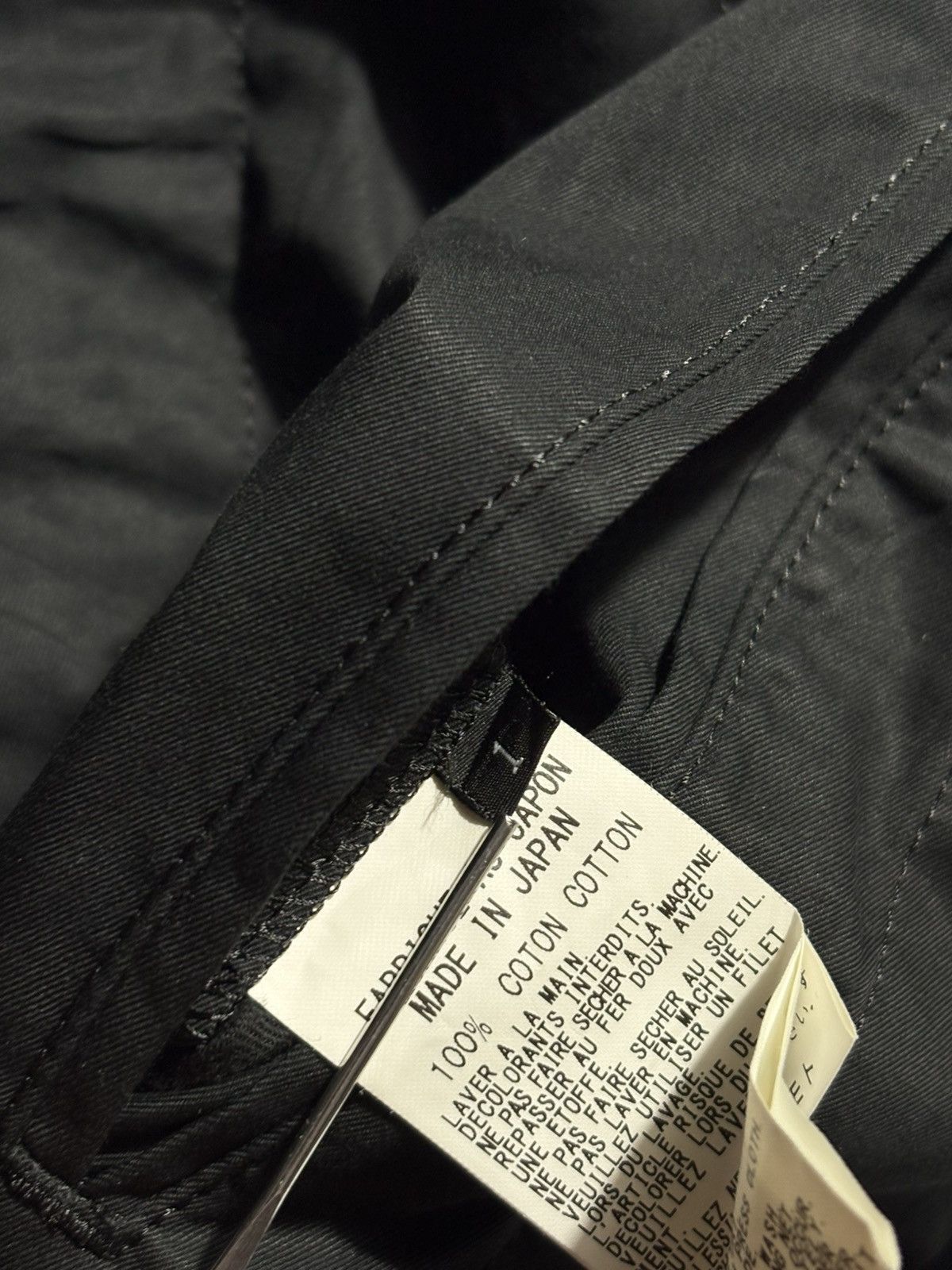 Y's Y’s YOHJI YAMAMOTO ZIP-FRONT POCKET BLACK JUMPSUIT Size 27" / US 4 / IT 40 - 7 Thumbnail
