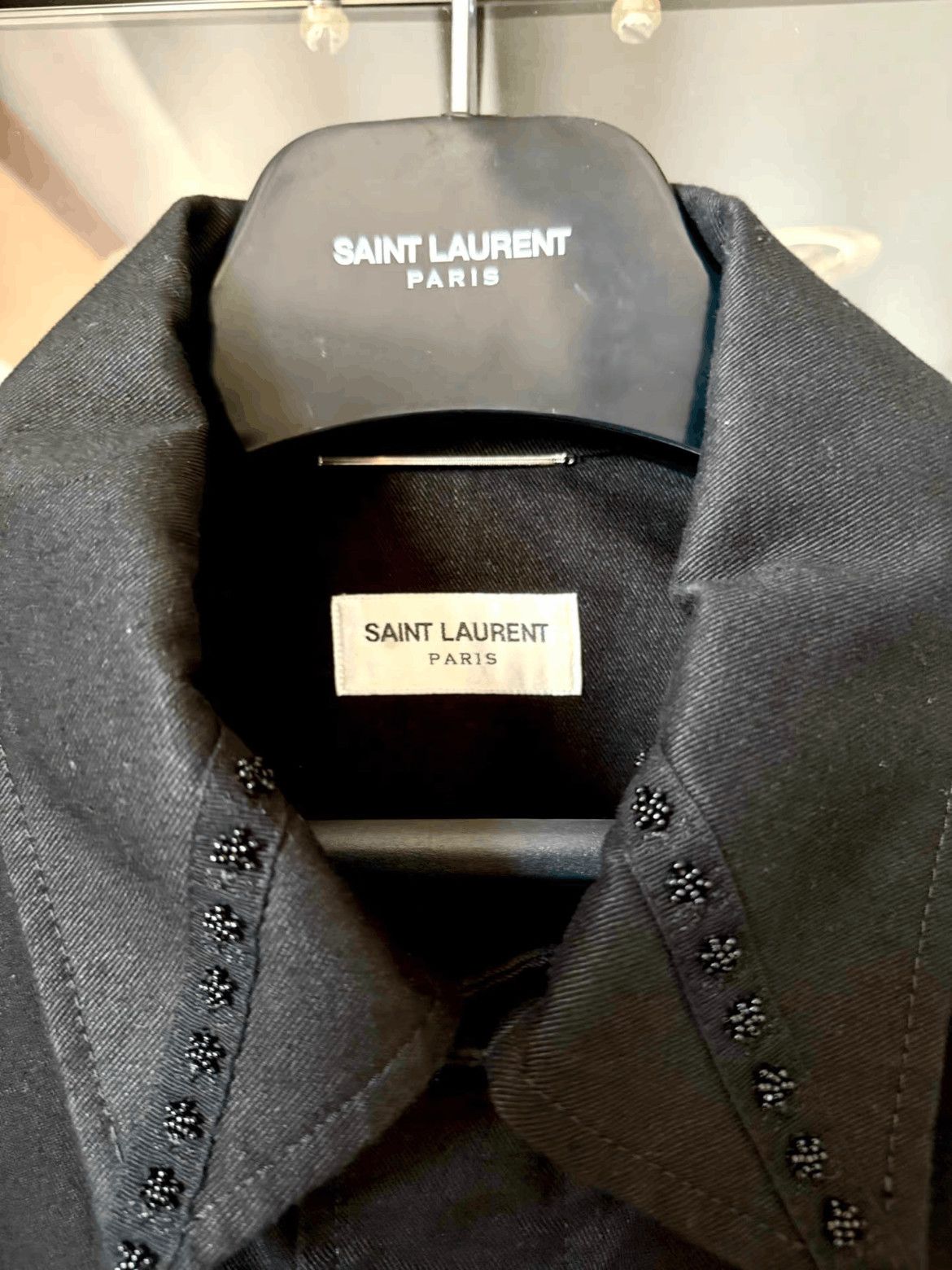 Saint Laurent Paris Sz 50 Saint Laurent Paris 20SS Runway Hunting Jacket Size US M / EU 48-50 / 2 - 3 Thumbnail