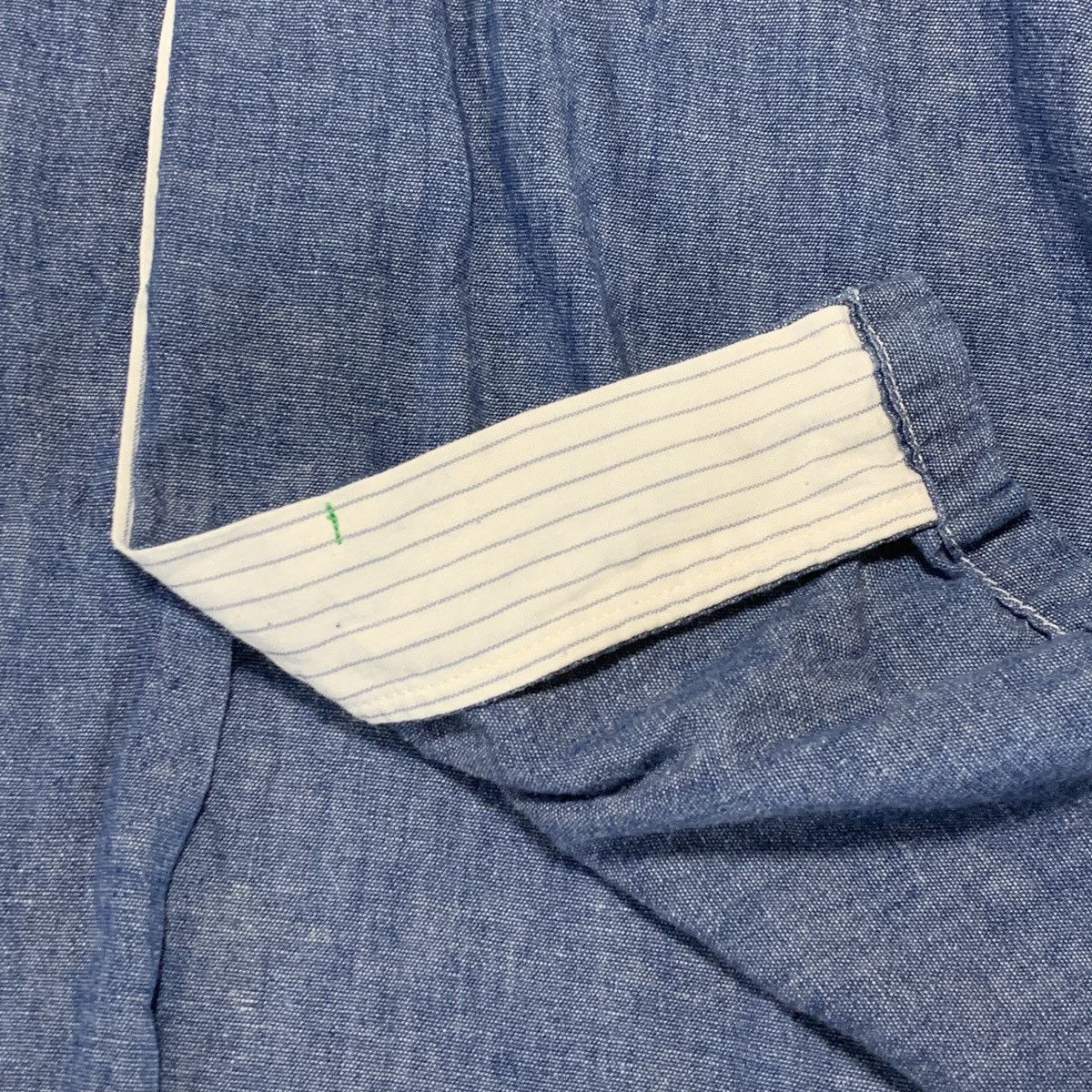 Kapital KAPITAL CONCHO BUTTON CHAMBRAY S/S SHIRT Size US M / EU 48-50 / 2 - 9 Thumbnail