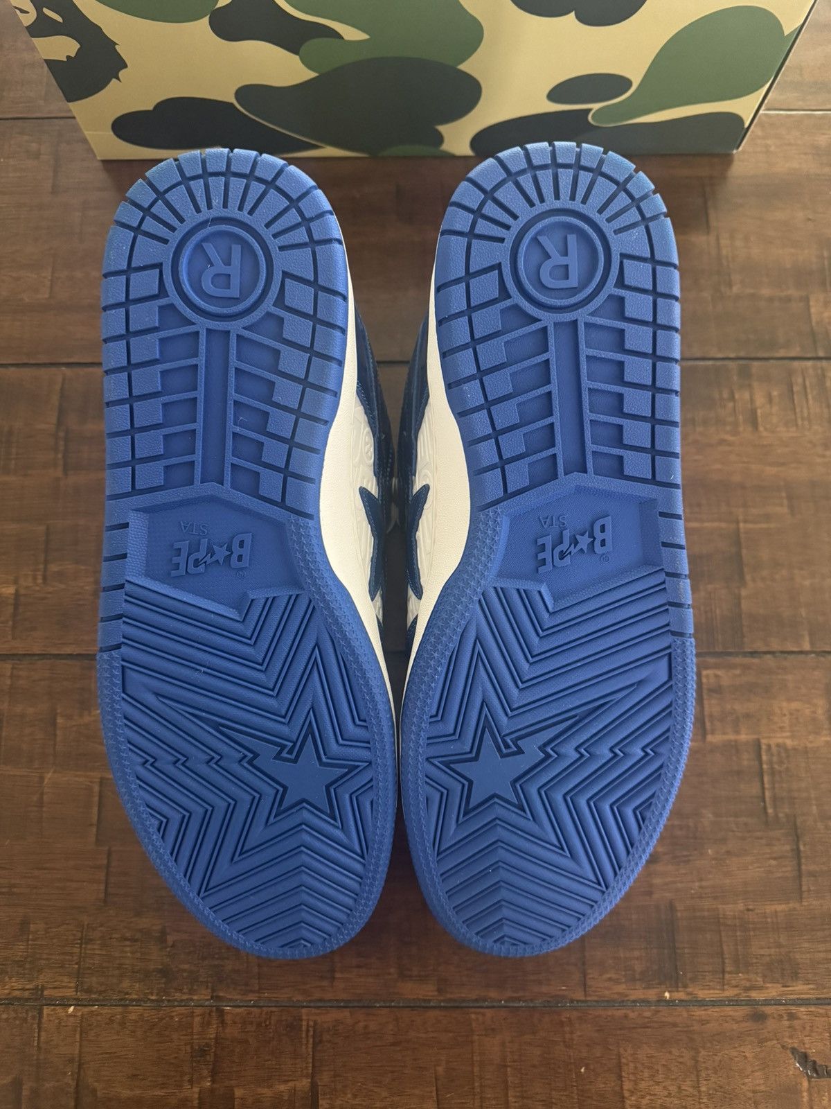 Bape BAPE Sk8 Sta #5 Luxury Sport Monogram Royal Blue Size 12 Size US 12 / EU 45 - 6 Thumbnail