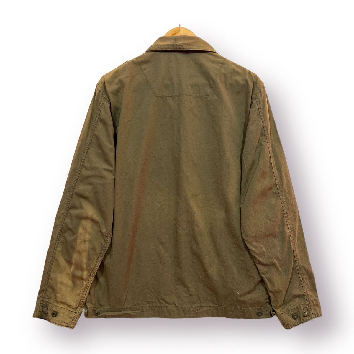 Avirex 🔥DISTRESSED🔥 AVIREX MILITARY STYLE JACKET SUNFADED Size US L / EU 52-54 / 3 - 6 Thumbnail