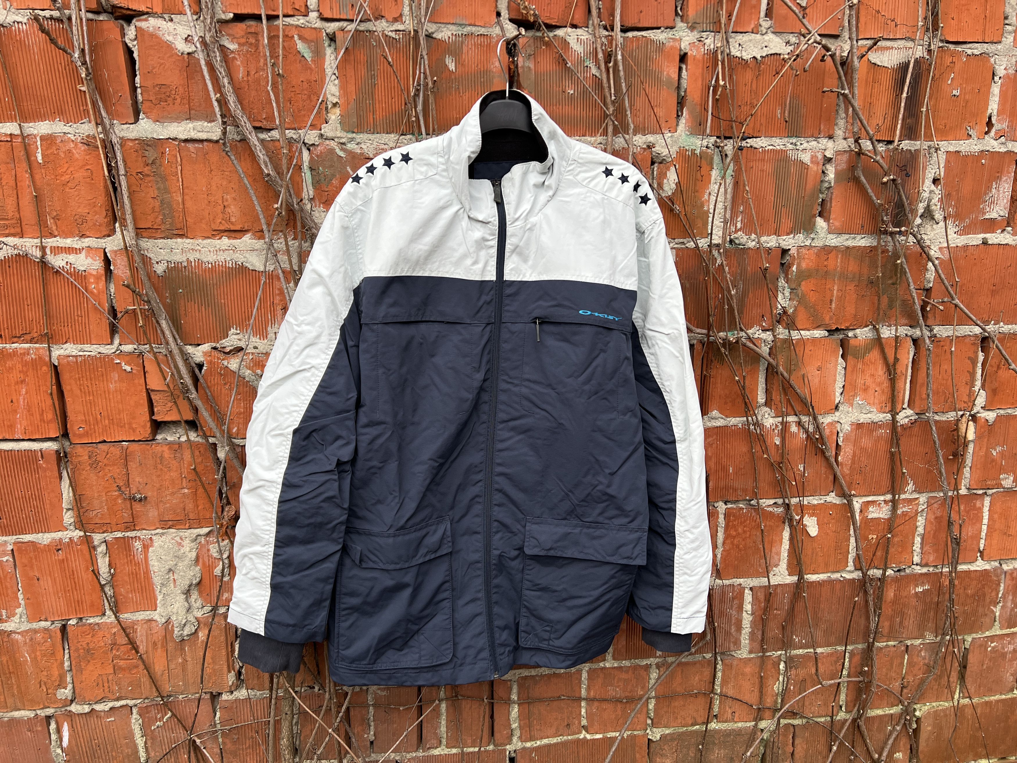 image of Oakley Nylon Shell Jacket Full Zip Multi Pocket, Men's (Size XL)