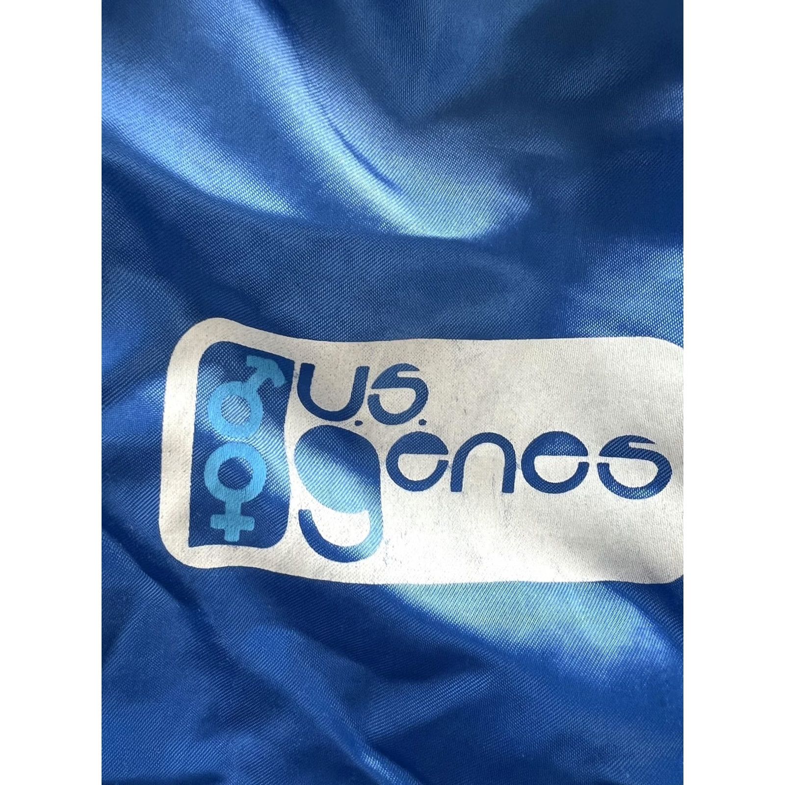 Vintage VINTAGE Capricorn Jacket Mens M Blue Satin Bomber Logo USA 80s Size US M / EU 48-50 / 2 - 2 Thumbnail