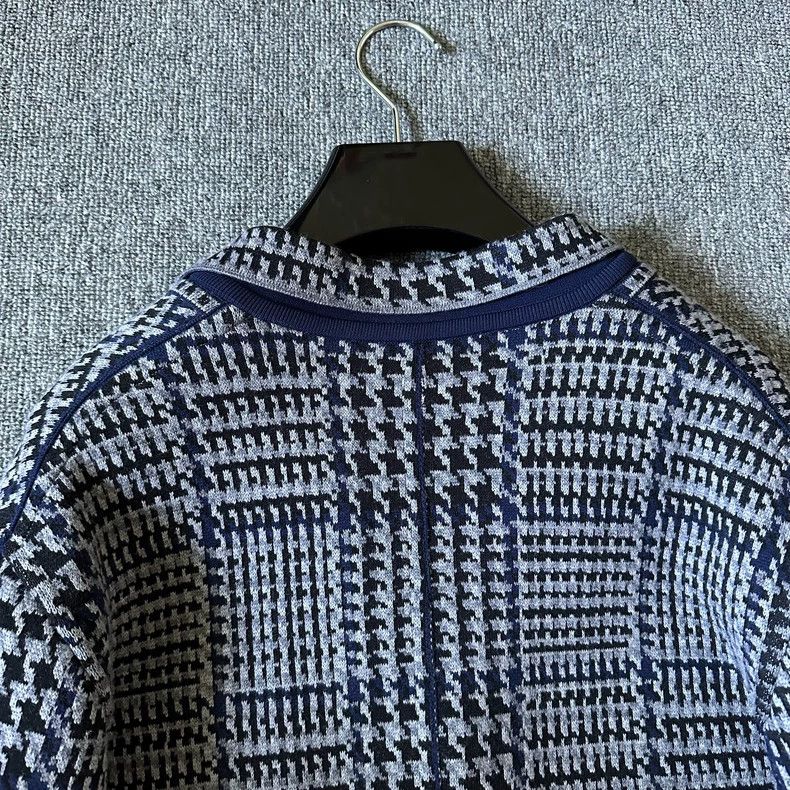 Dior Dior 15fw woven blend houndstooth coat 2502-Nextarrow Size US M / EU 48-50 / 2 - 7 Thumbnail