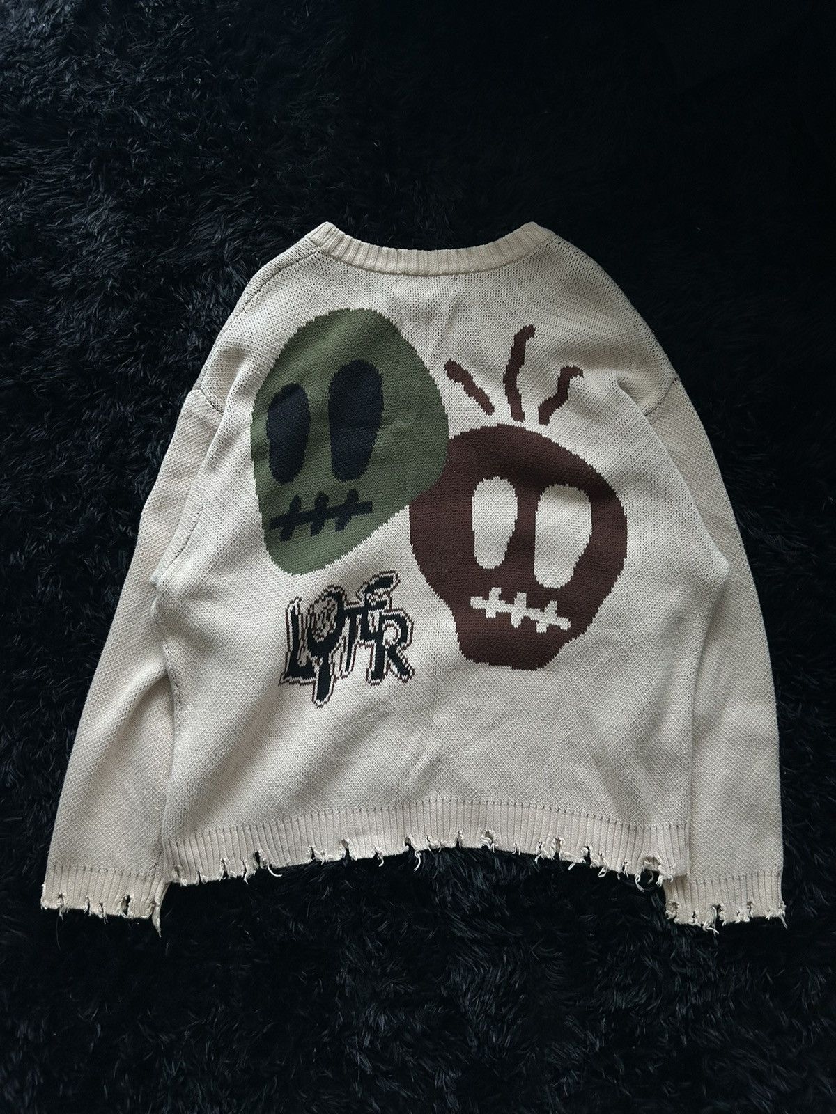 Vintage LOITER RODEO KNIT SWEATER Size US L / EU 52-54 / 3 - 2 Thumbnail