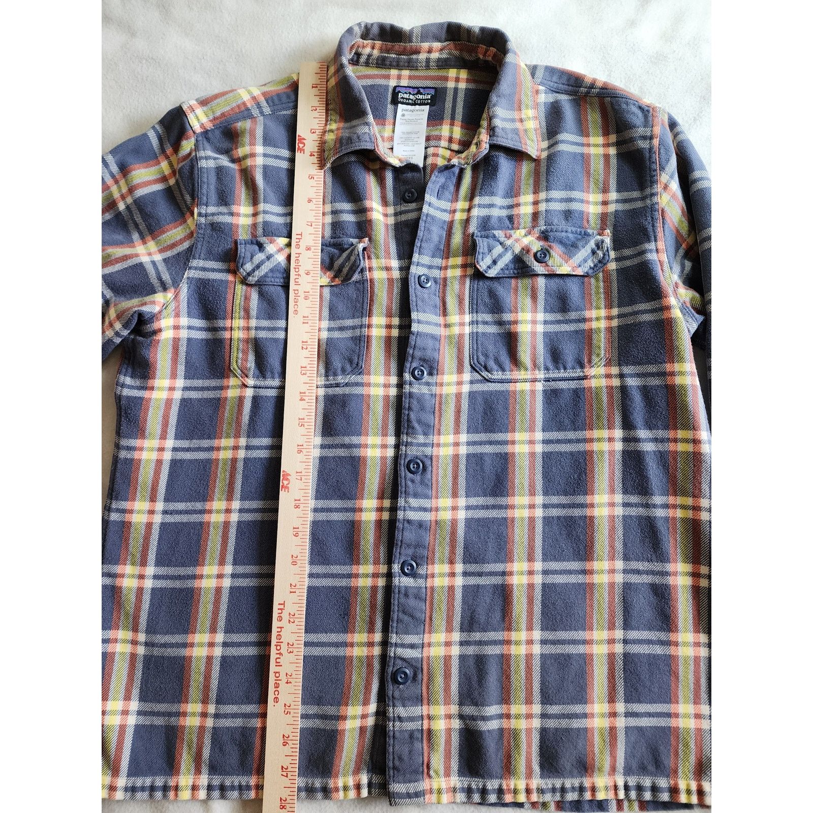 Patagonia Patagonia Fjord Flannel Shirt Heavyweight L Plaid Shacket Size US L / EU 52-54 / 3 - 6 Thumbnail